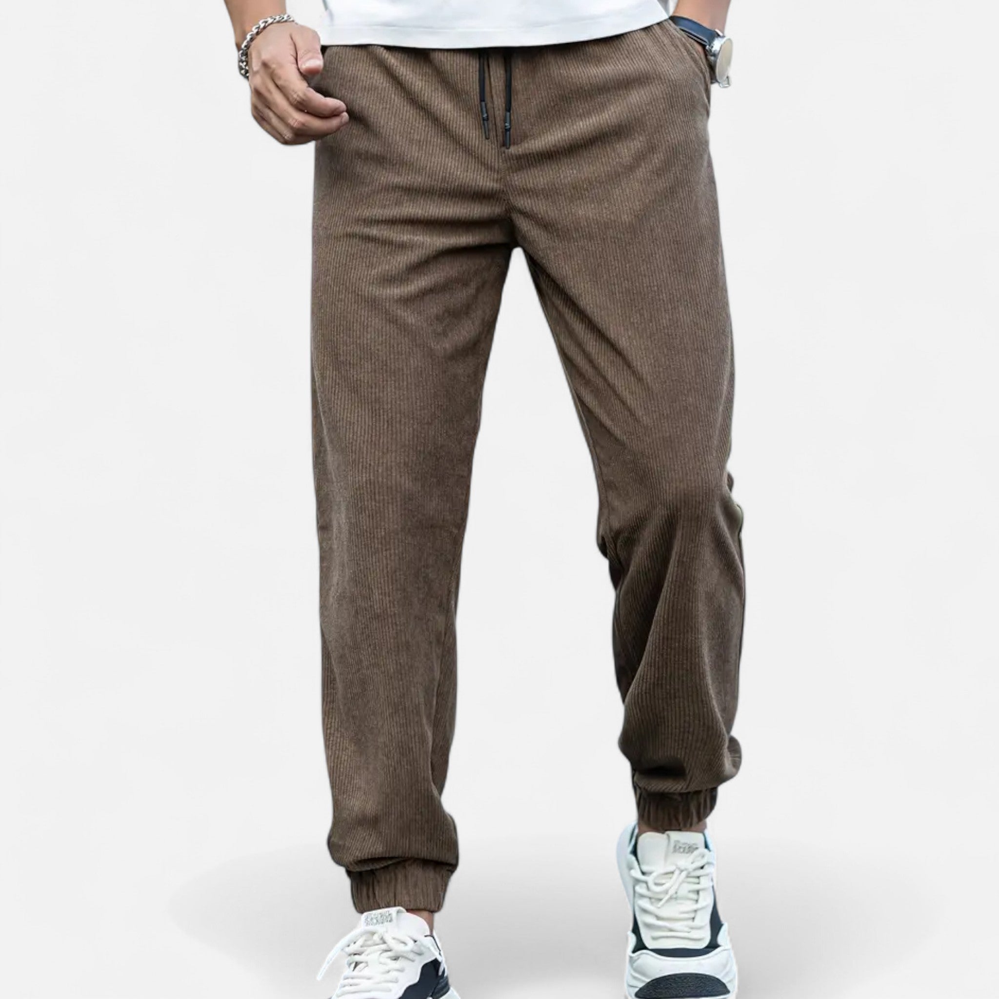Eldemont | Men’s Classic Slim Fit Corduroy Pants