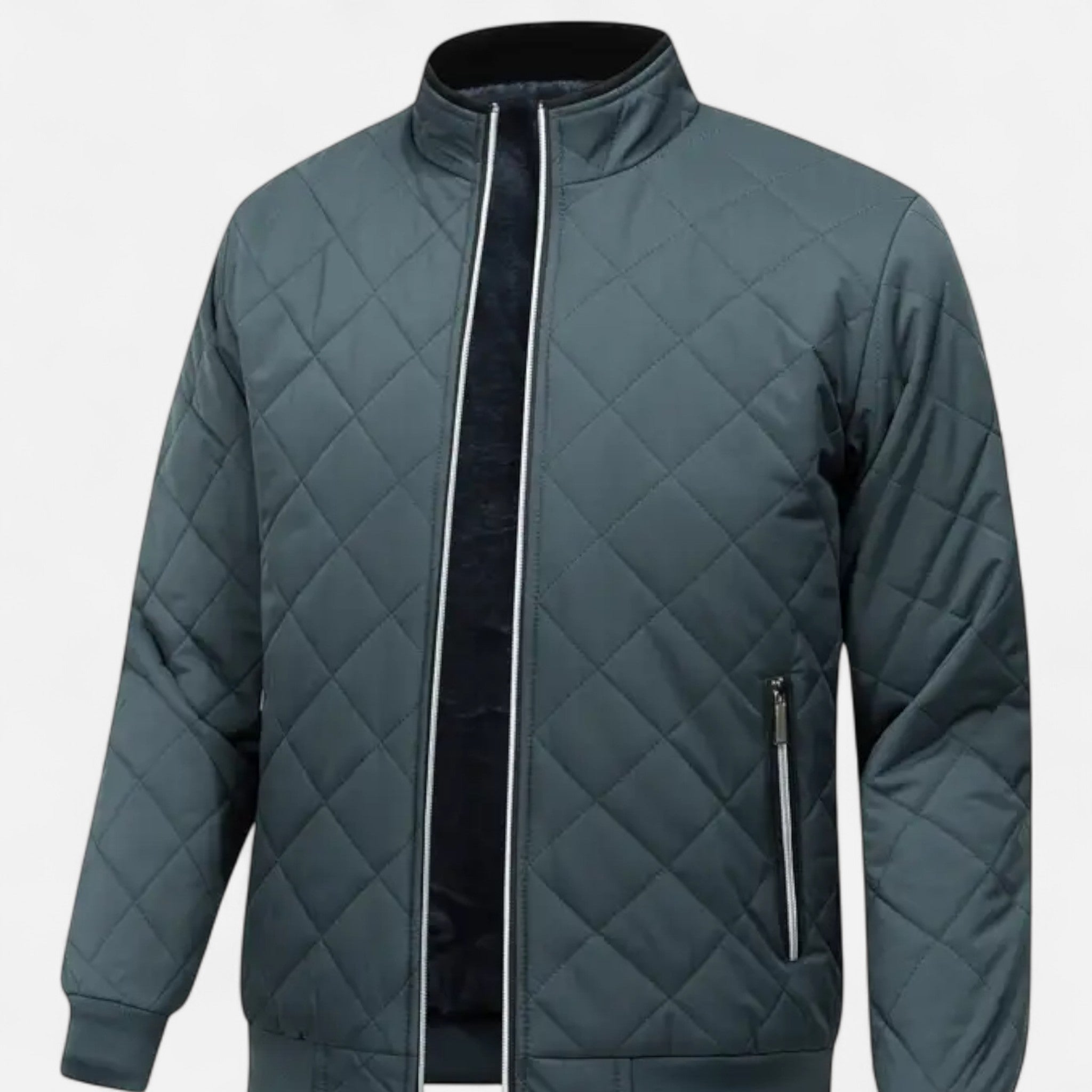 Eldemont | Men's Quilted Fleece-Lined Winter Jacket