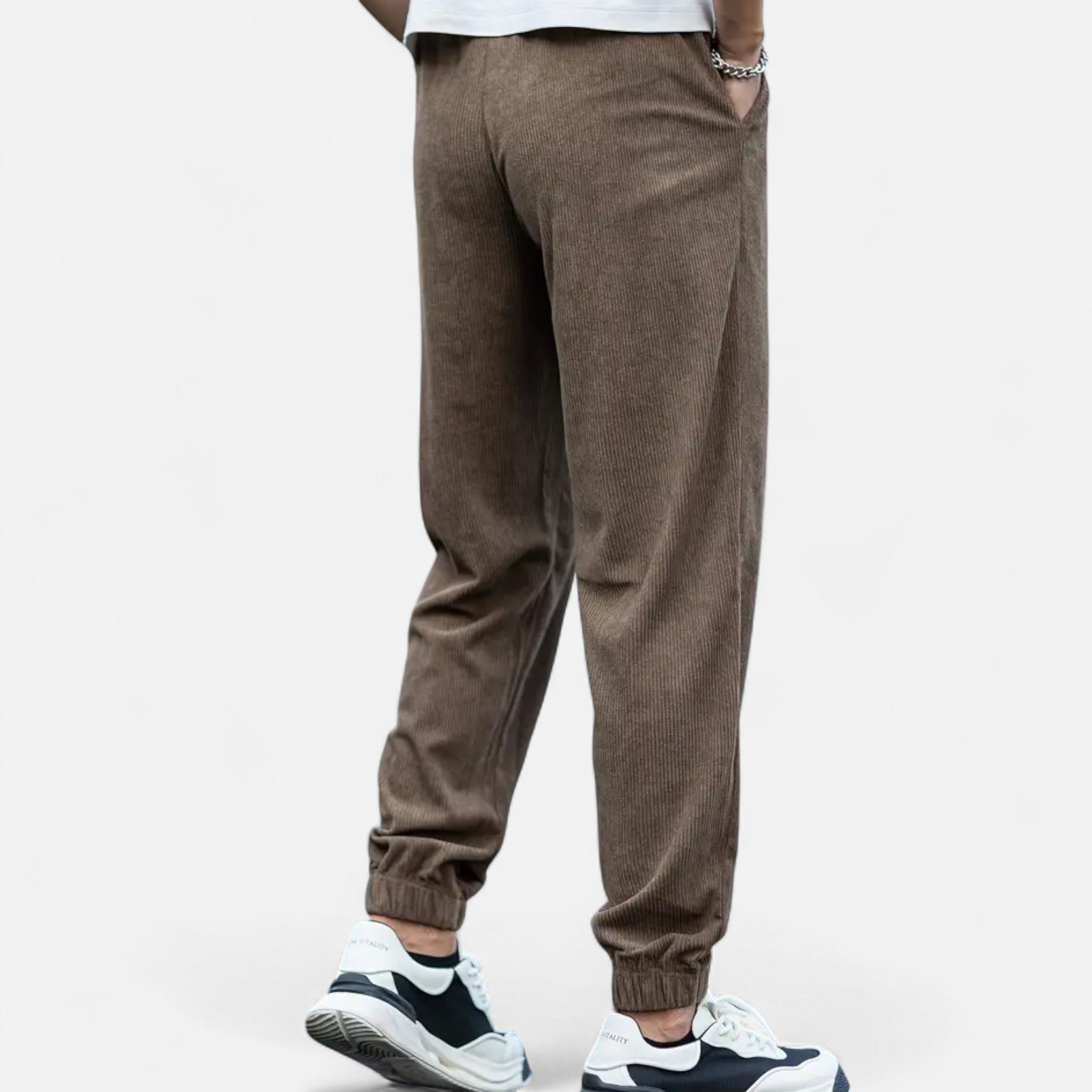 Eldemont | Men’s Classic Slim Fit Corduroy Pants