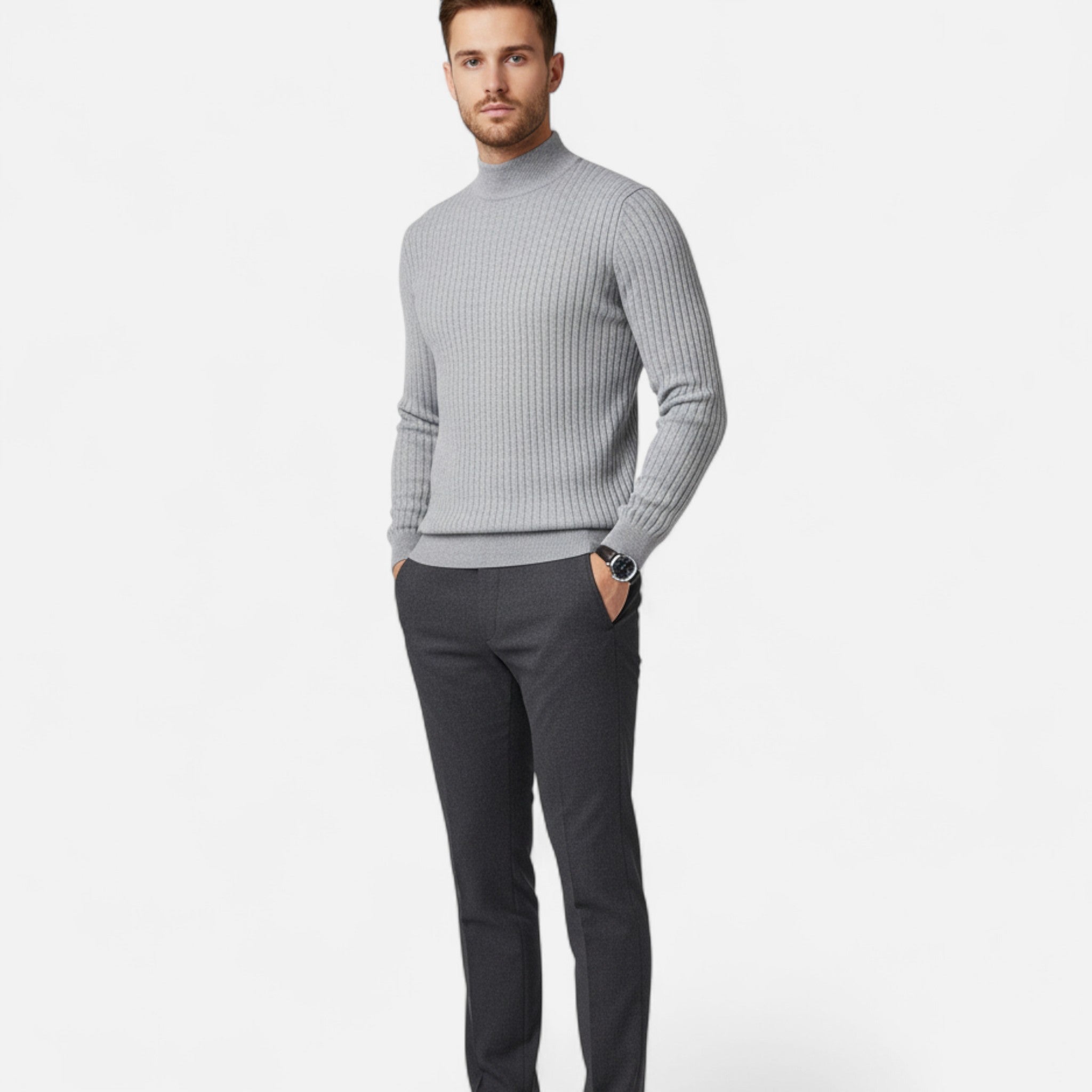 Eldemont | Men’s Heritage Stretch Knit Sweater
