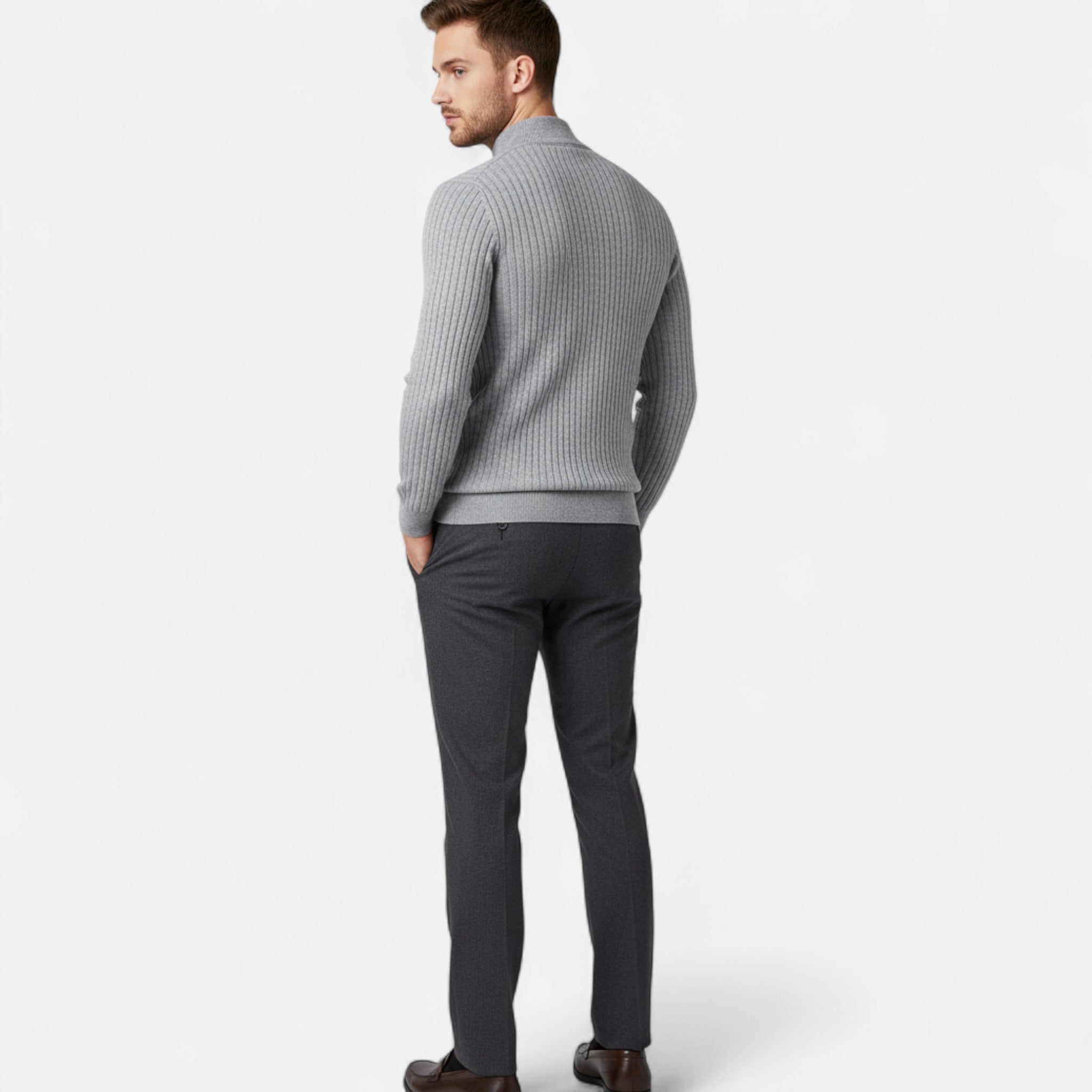 Eldemont | Men’s Heritage Stretch Knit Sweater