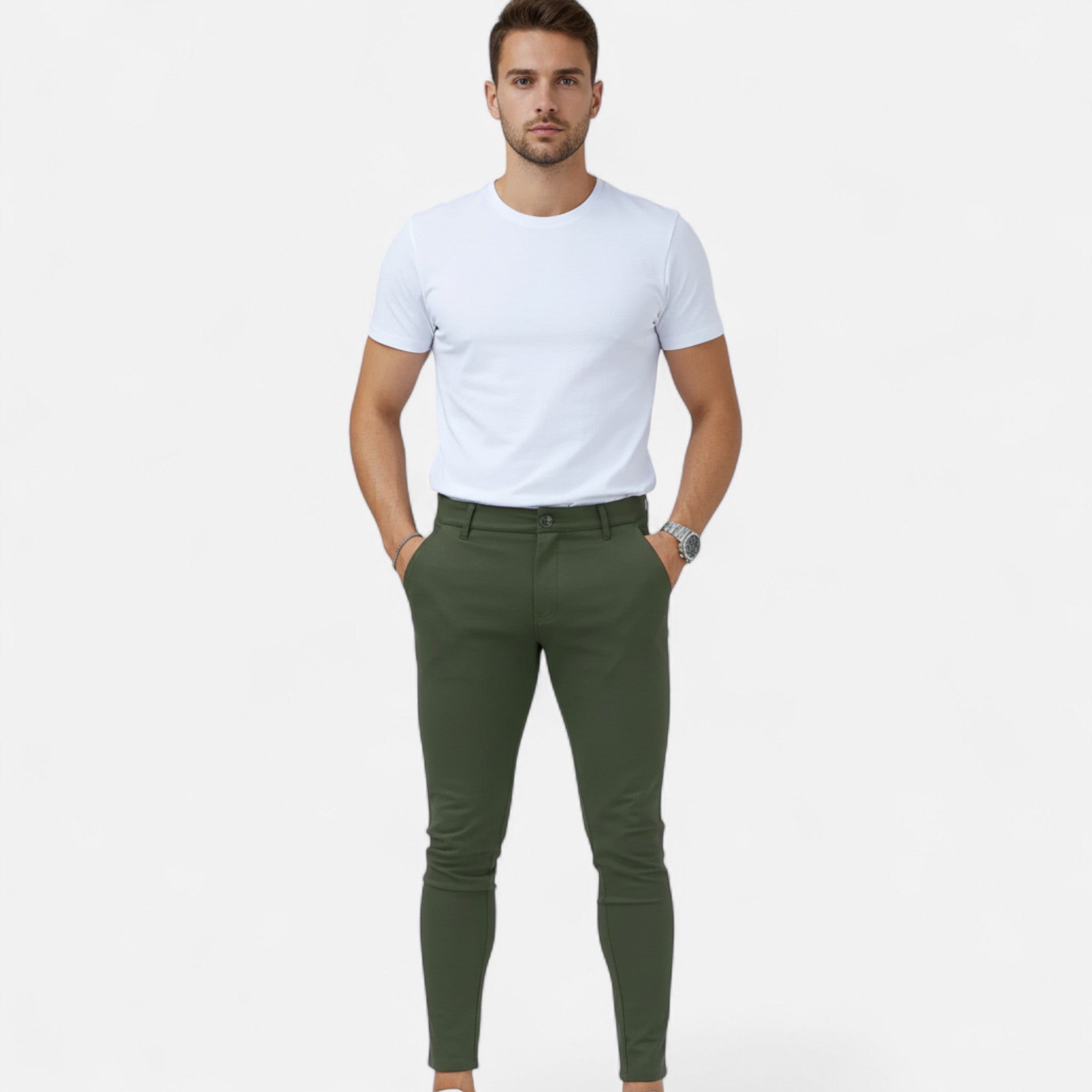 Eldemont | Men’s Heritage Slim Chino Pants