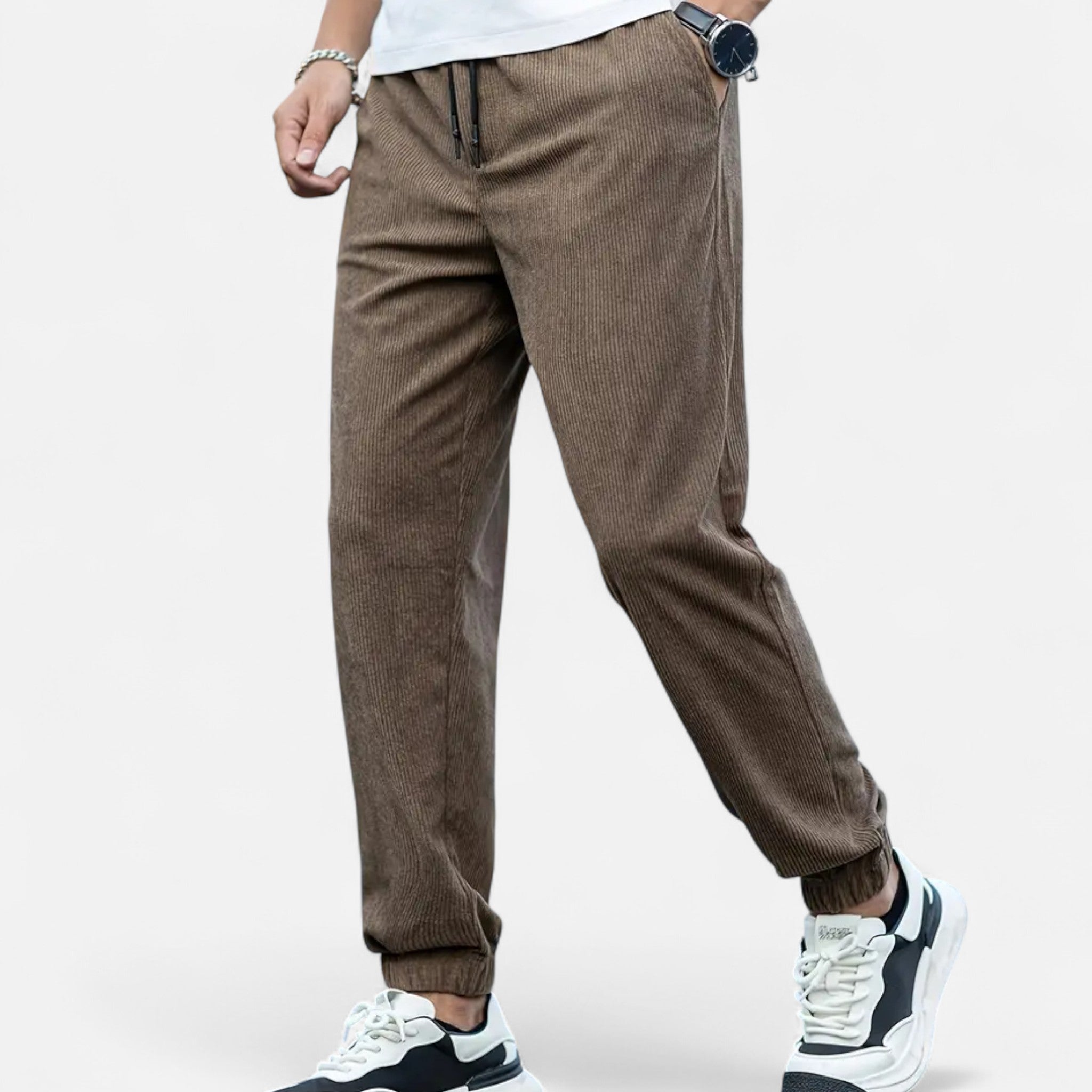 Eldemont | Men’s Classic Slim Fit Corduroy Pants