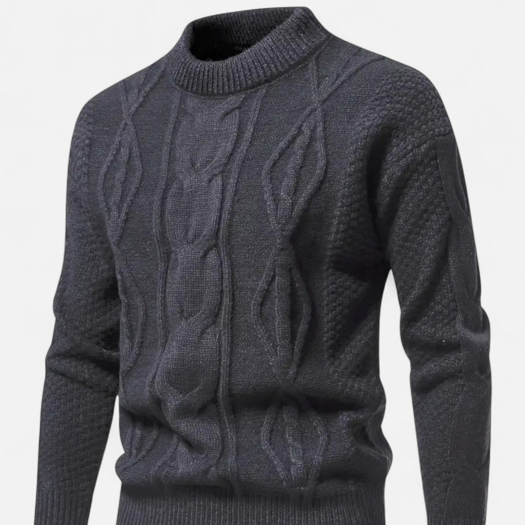 Eldemont | Men's Cable Knit Sweater