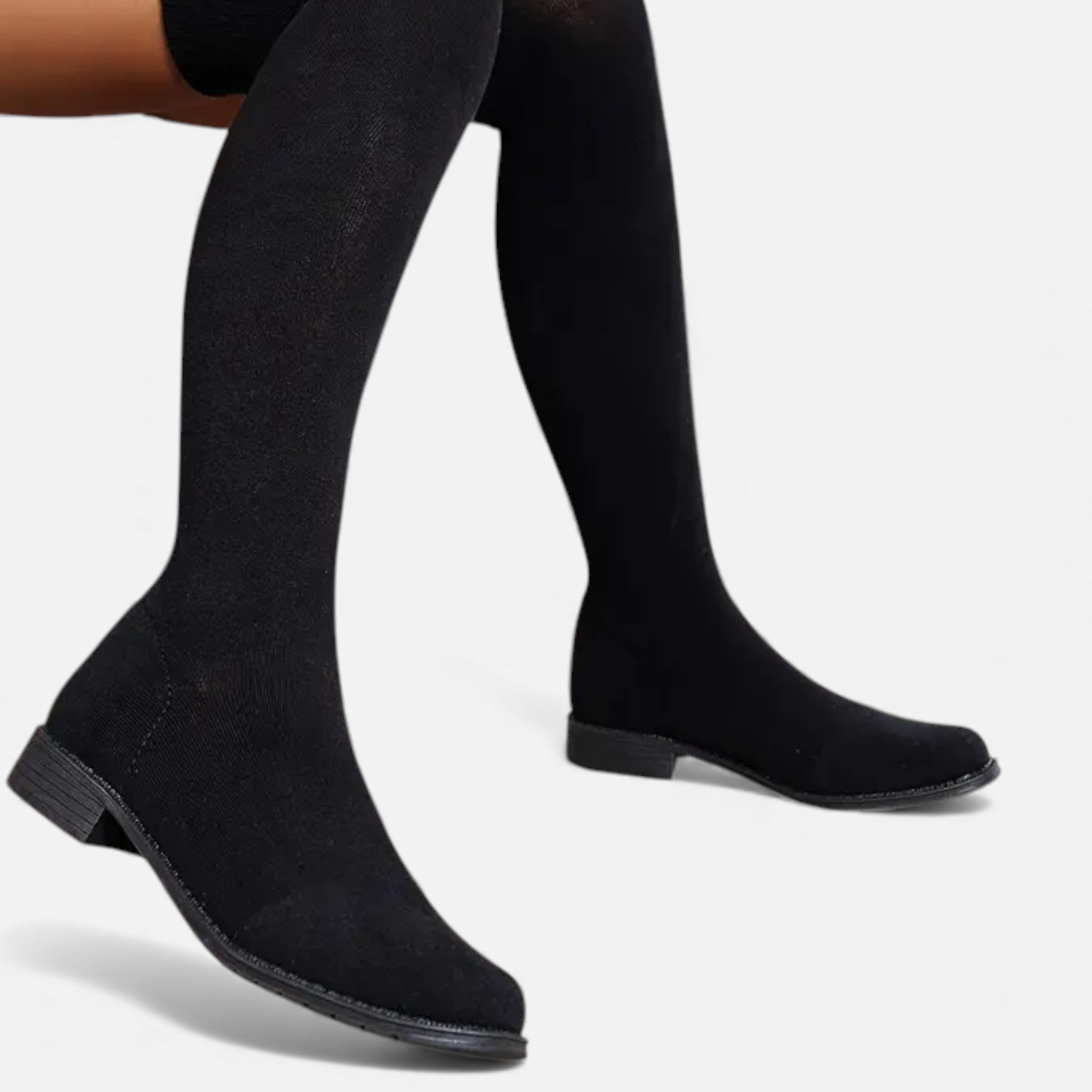 Eldemont | Women’s Elegant Knee-High Stretch Boots
