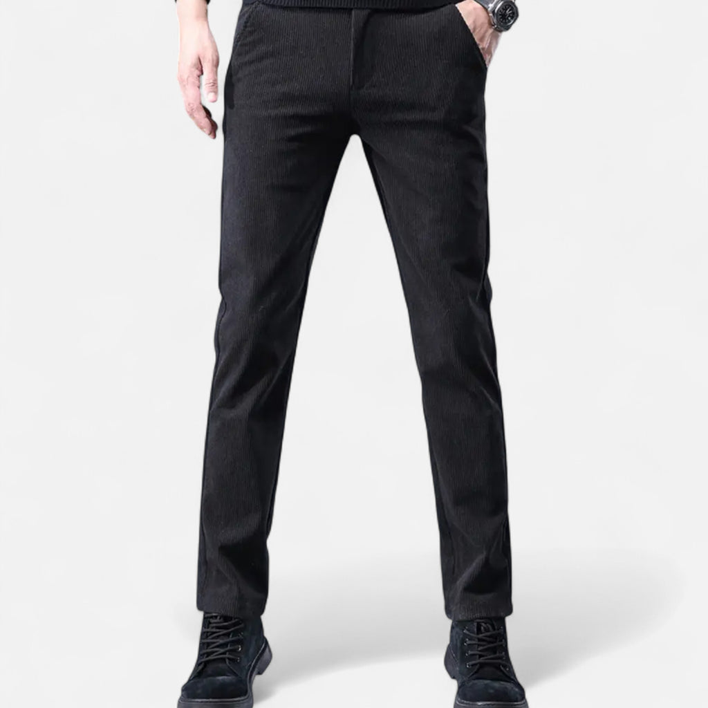 Eldemont | Men’s Classic Straight Leg Corduroy Pants