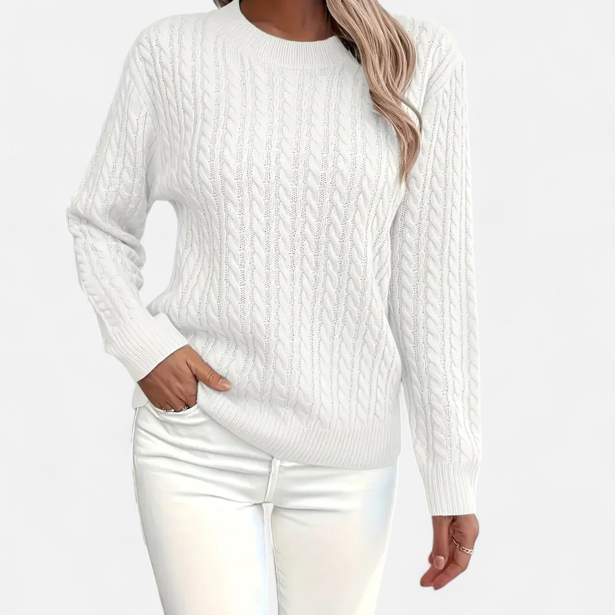 Eldemont | Women’s Luxury Knit Cable Knit Jumper