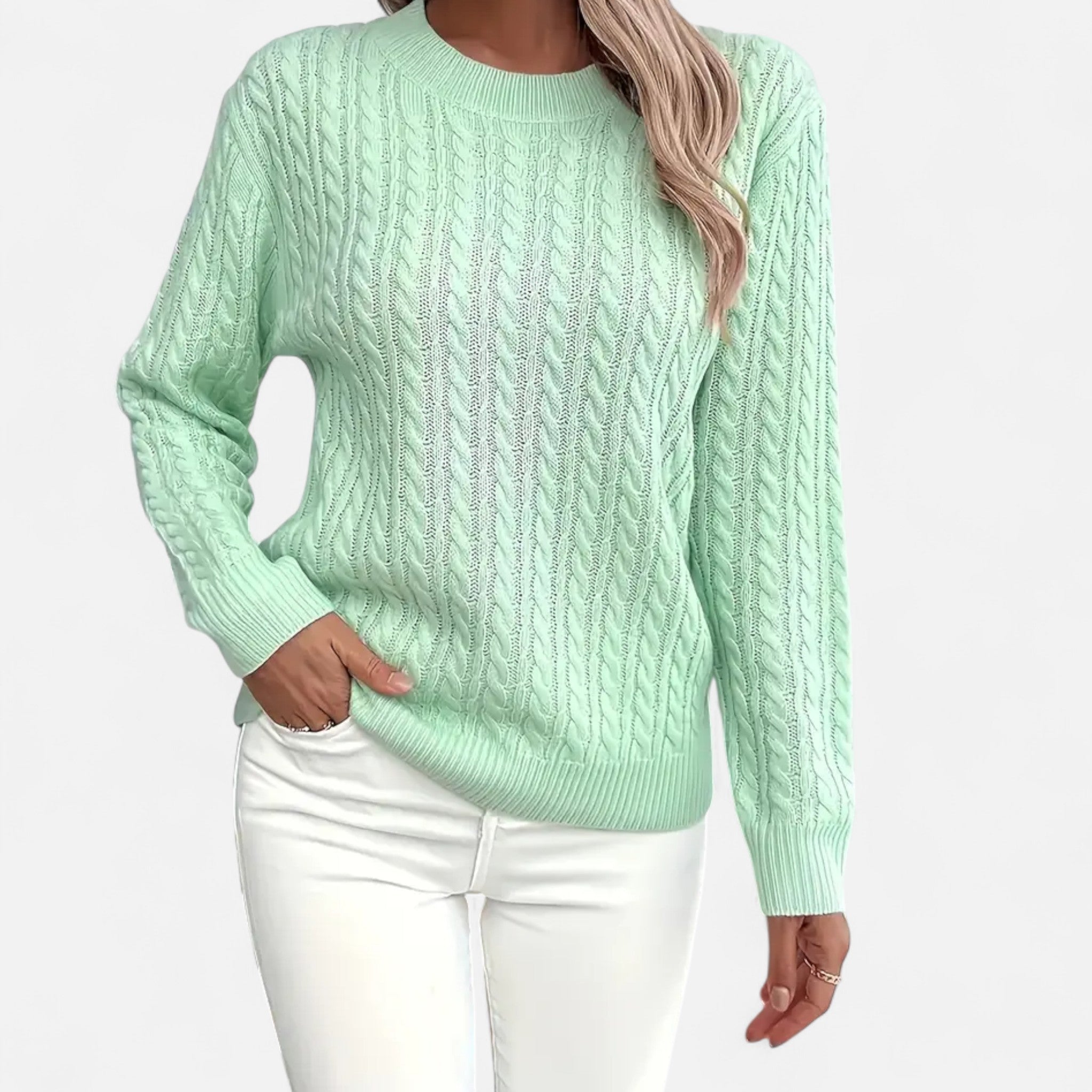 Eldemont | Women’s Luxury Knit Cable Knit Jumper