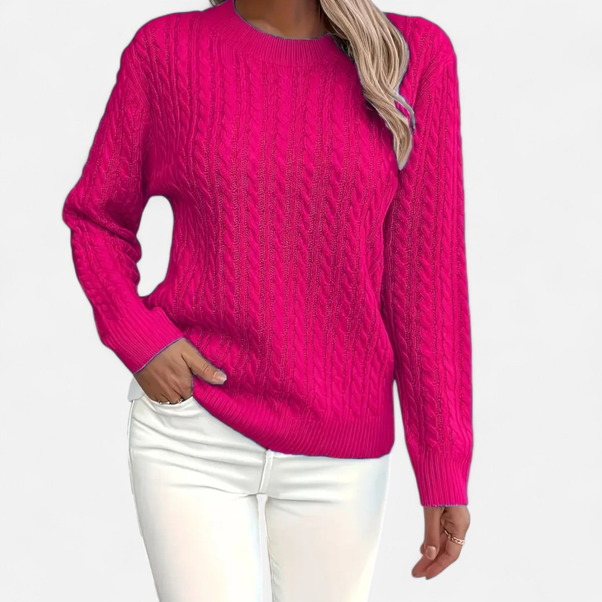 Eldemont | Women’s Luxury Knit Cable Knit Jumper