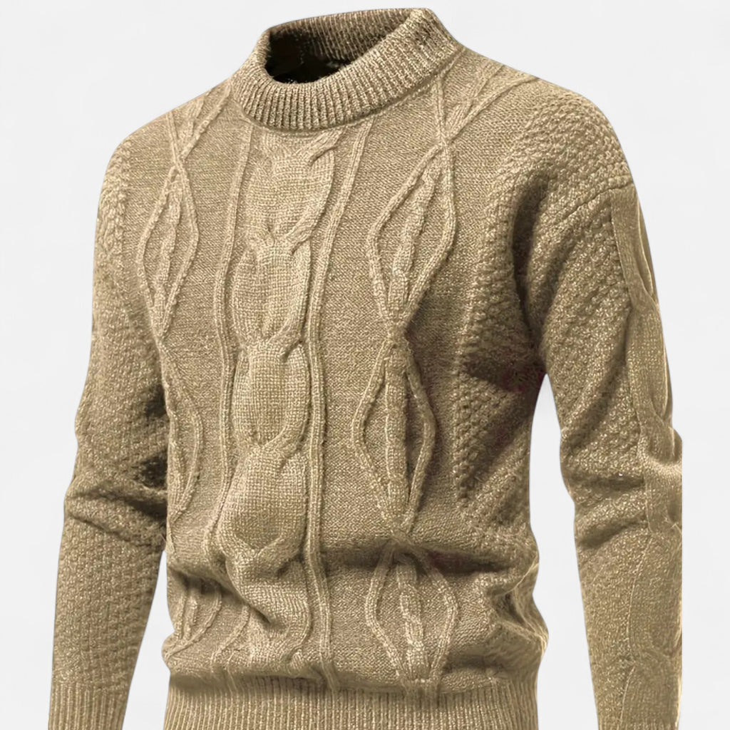 Eldemont | Men's Cable Knit Sweater