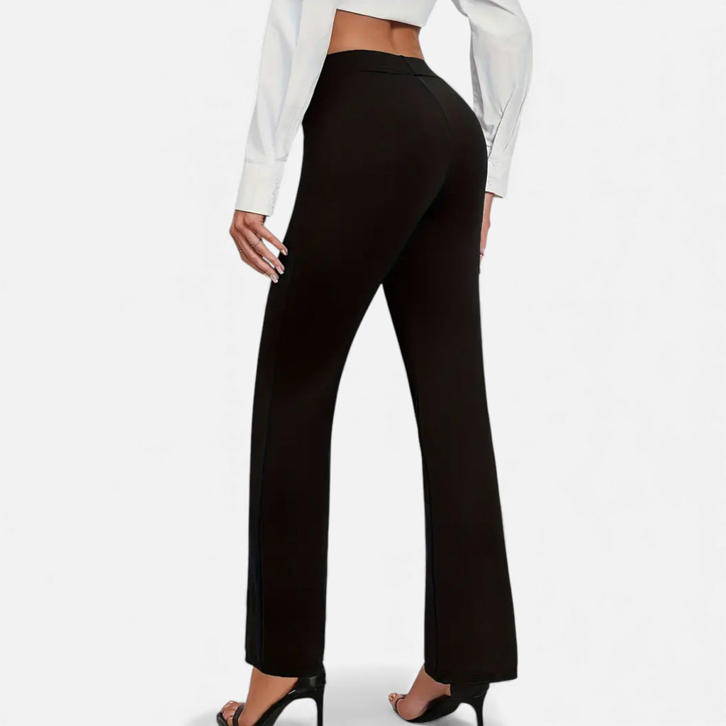 Eldemont | Women’s Stretch Straight Leg Trousers