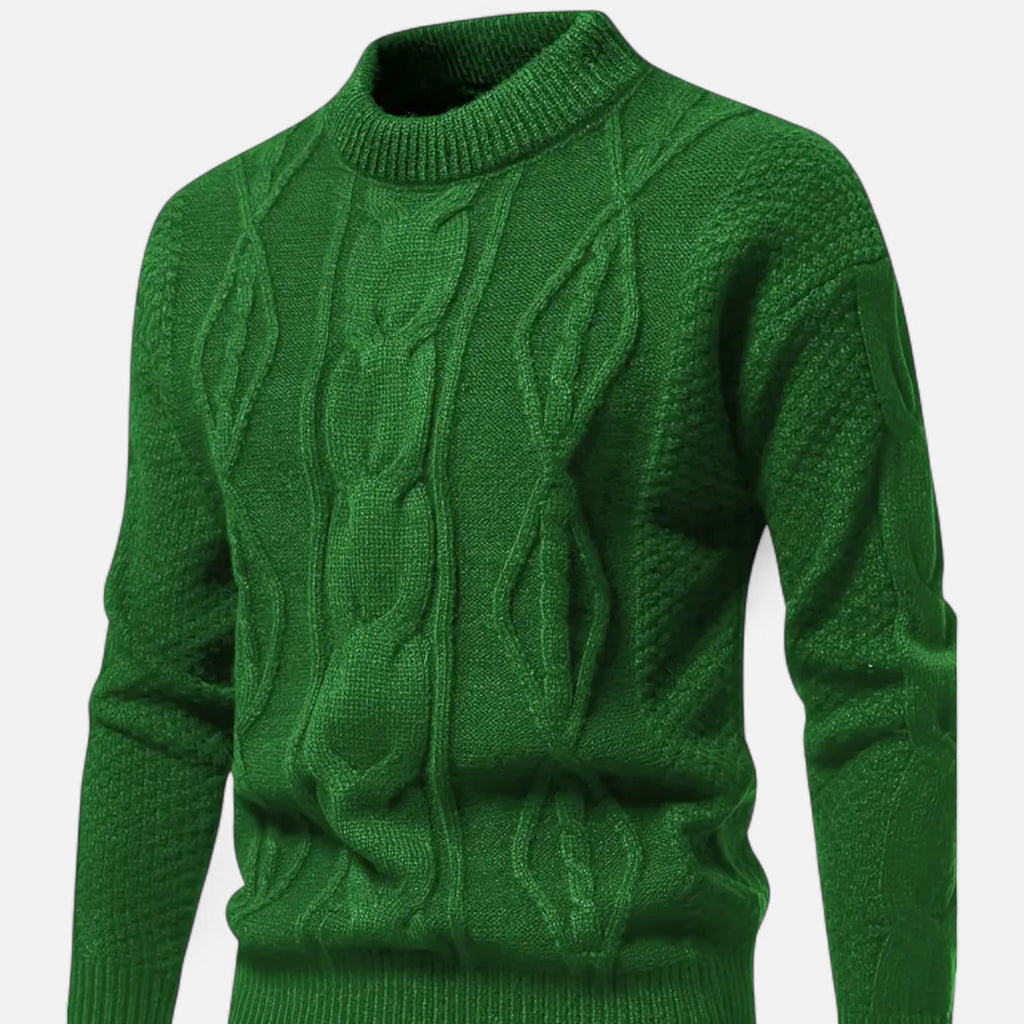 Eldemont | Men's Cable Knit Sweater