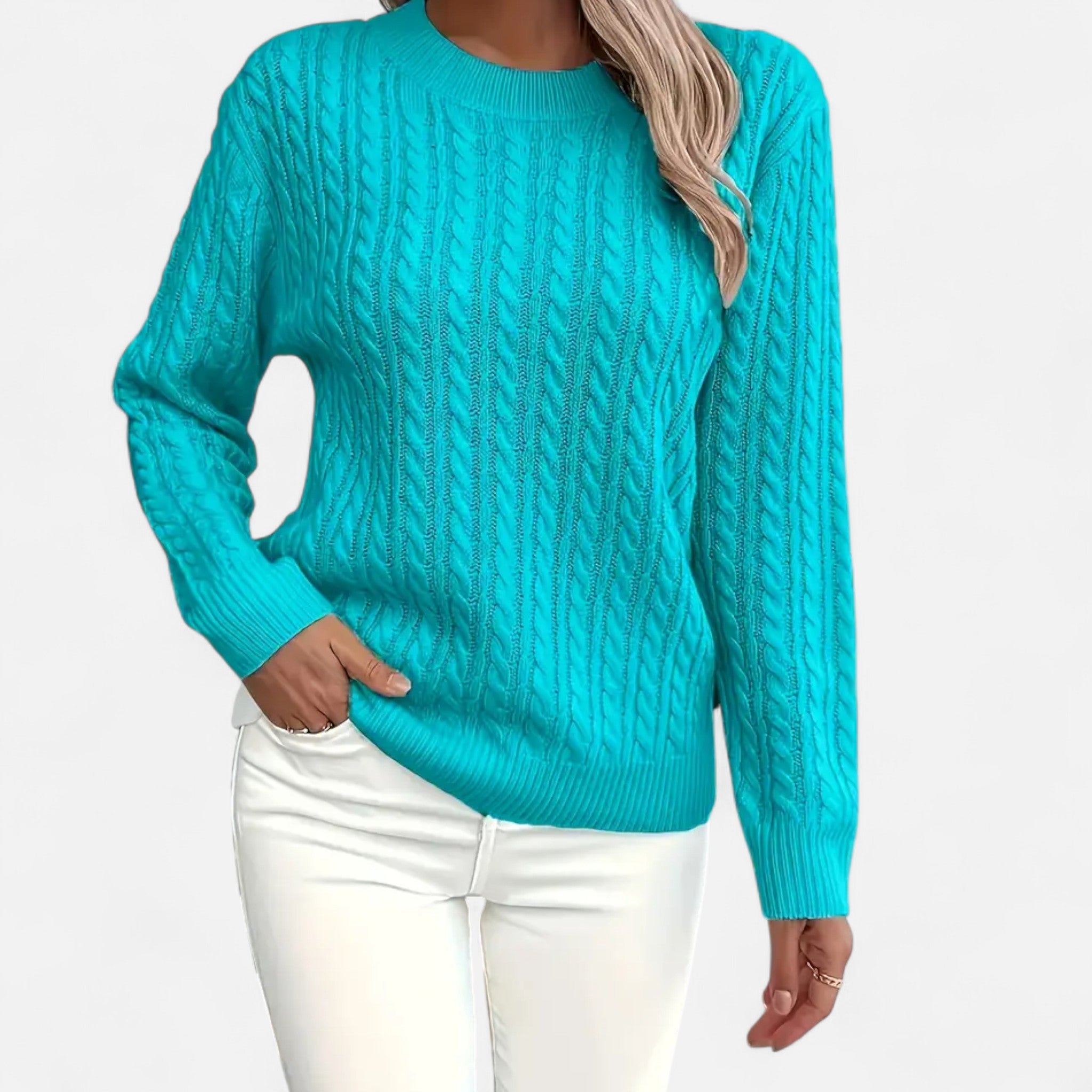 Eldemont | Women’s Luxury Knit Cable Knit Jumper