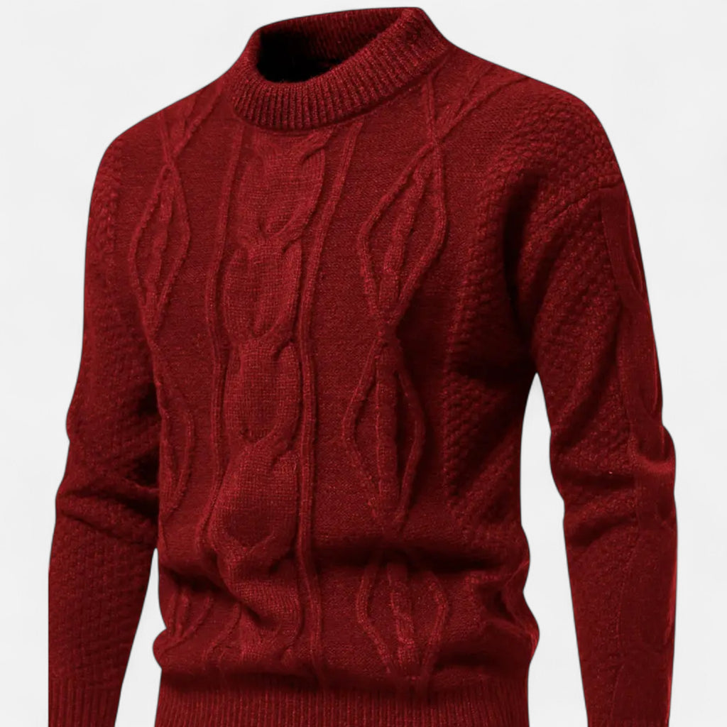 Eldemont | Men's Cable Knit Sweater