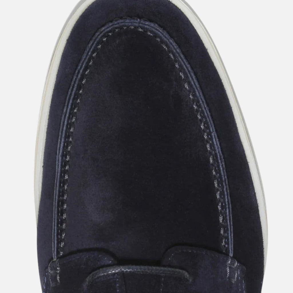 Eldemont | Men’s Lace-Up Oxfords in Textured Leather-Look