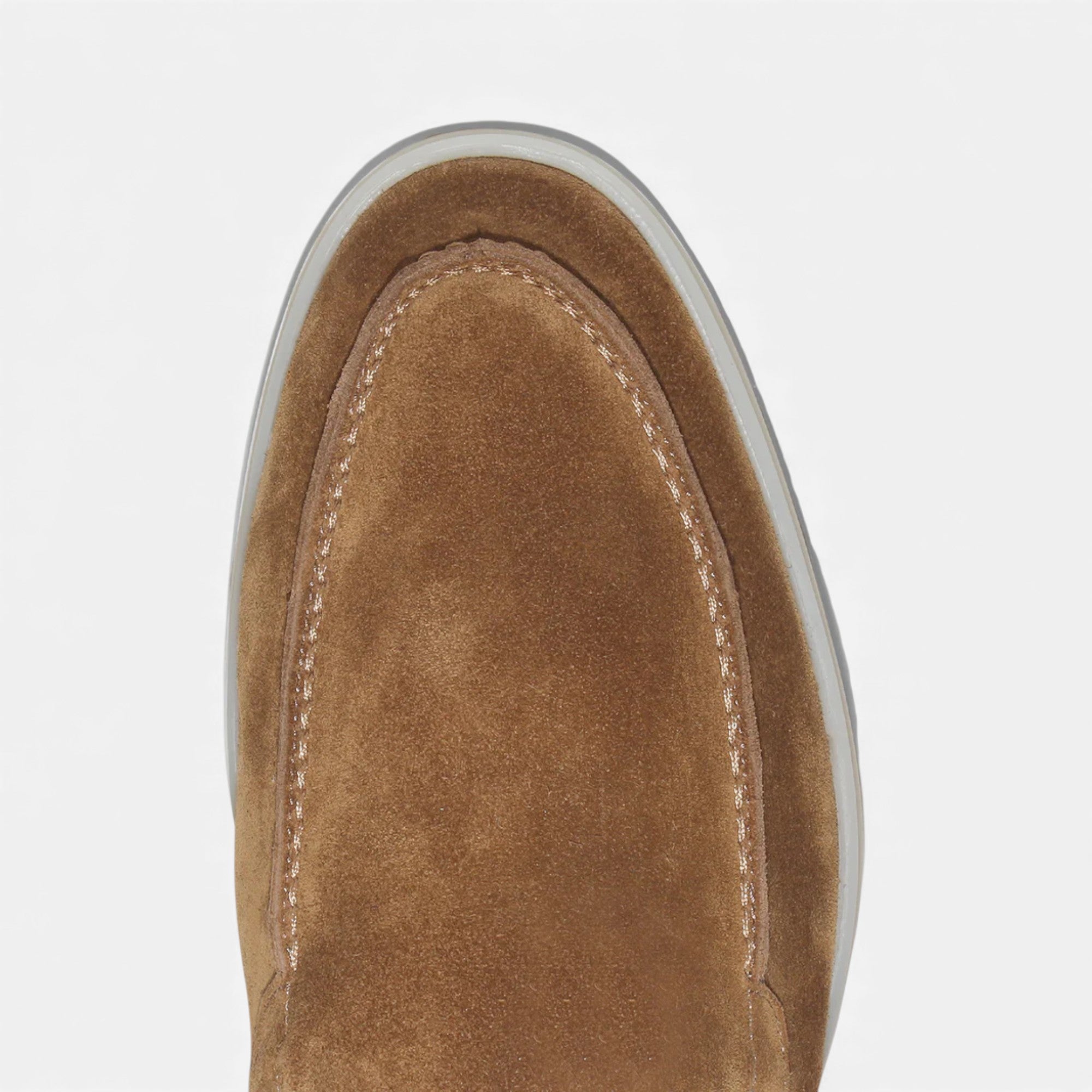 Eldemont | Men’s Suede Yacht Loafers — Riviera Heritage