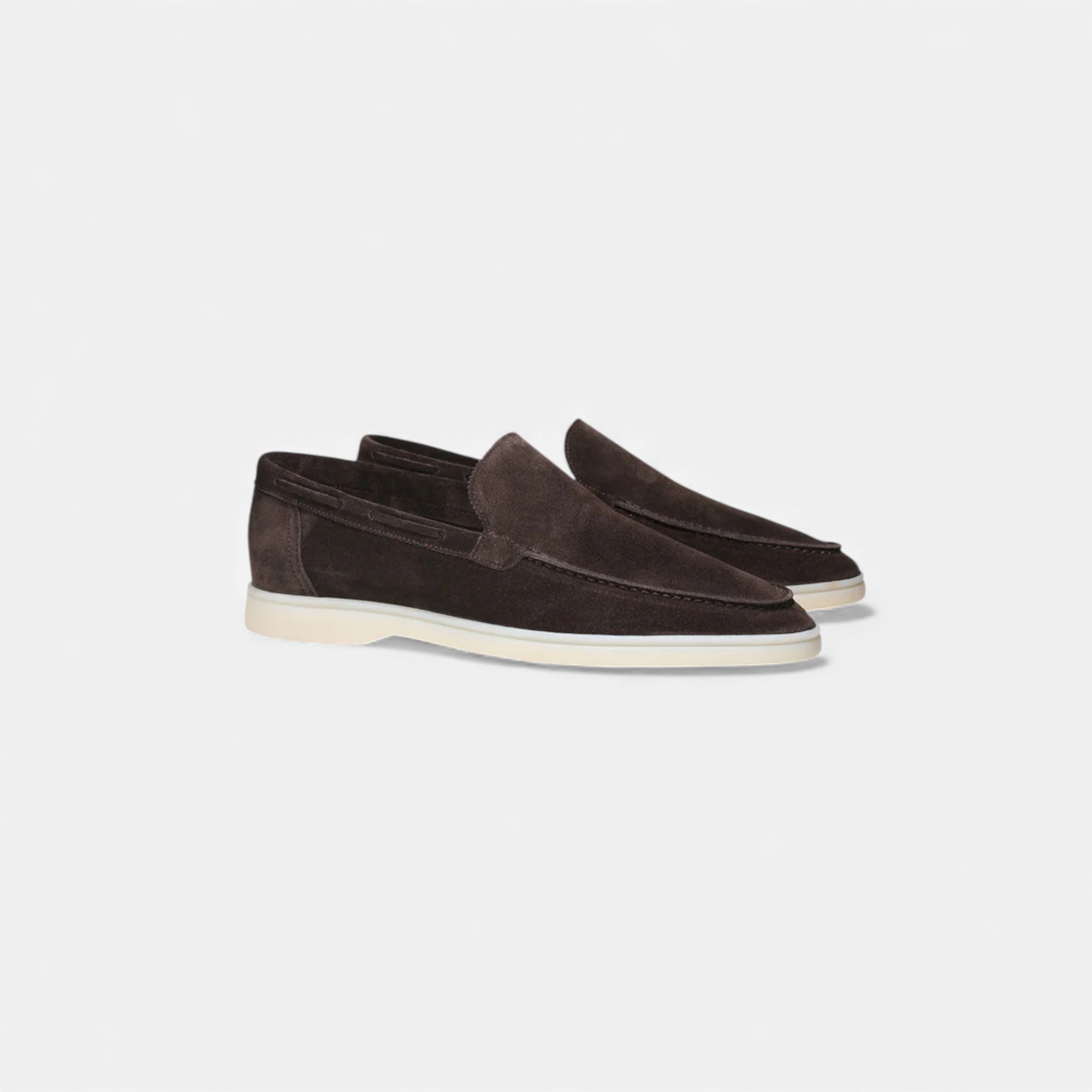 Eldemont | Men’s Suede Yacht Loafers — Riviera Heritage