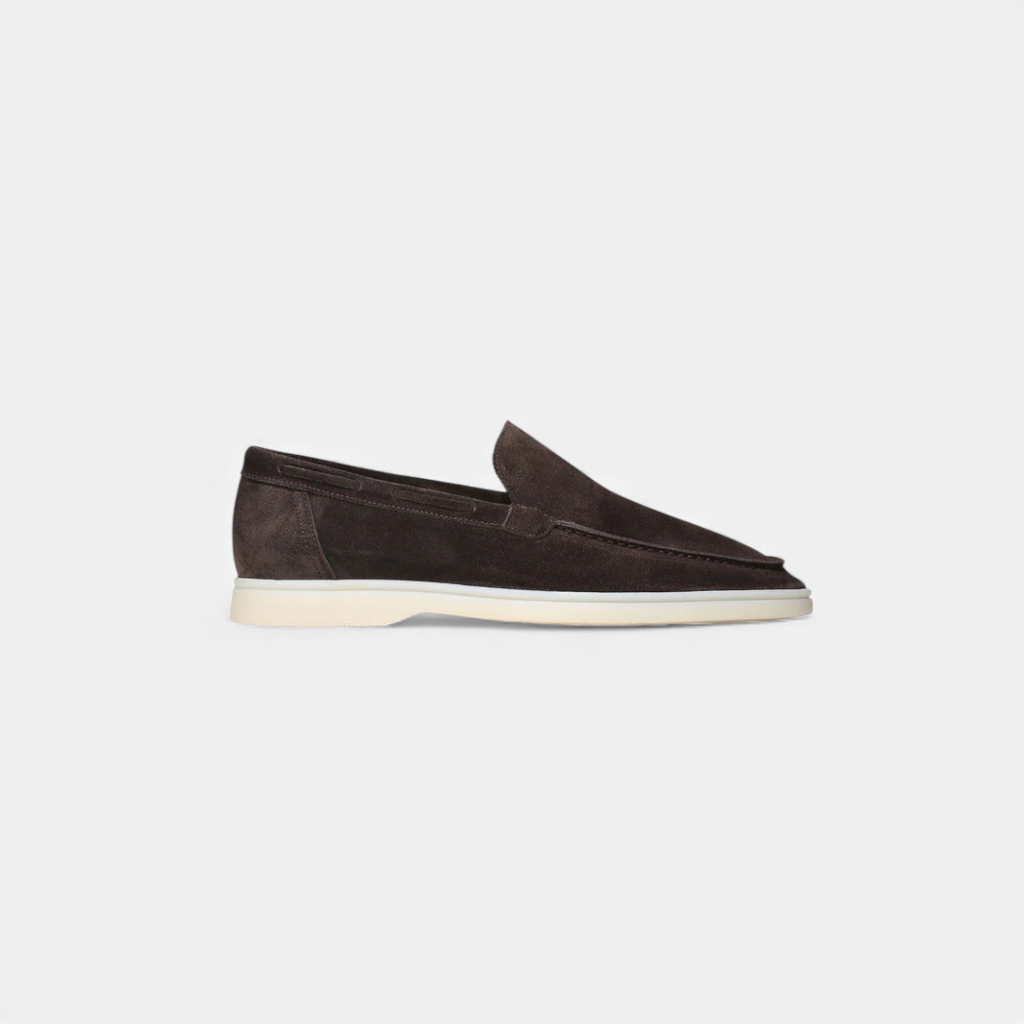 Eldemont | Men’s Suede Yacht Loafers — Riviera Heritage