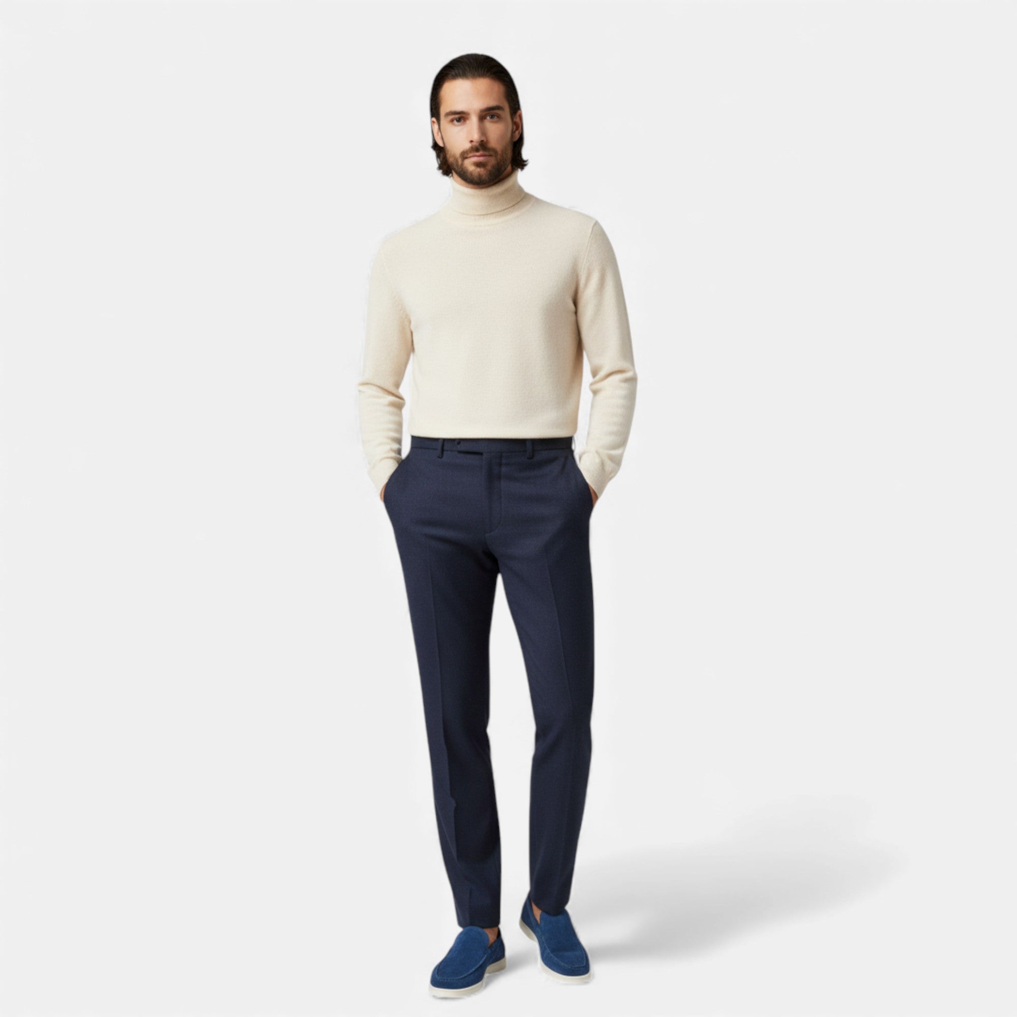 Eldemont | Men’s Suede Yacht Loafers — Riviera Heritage