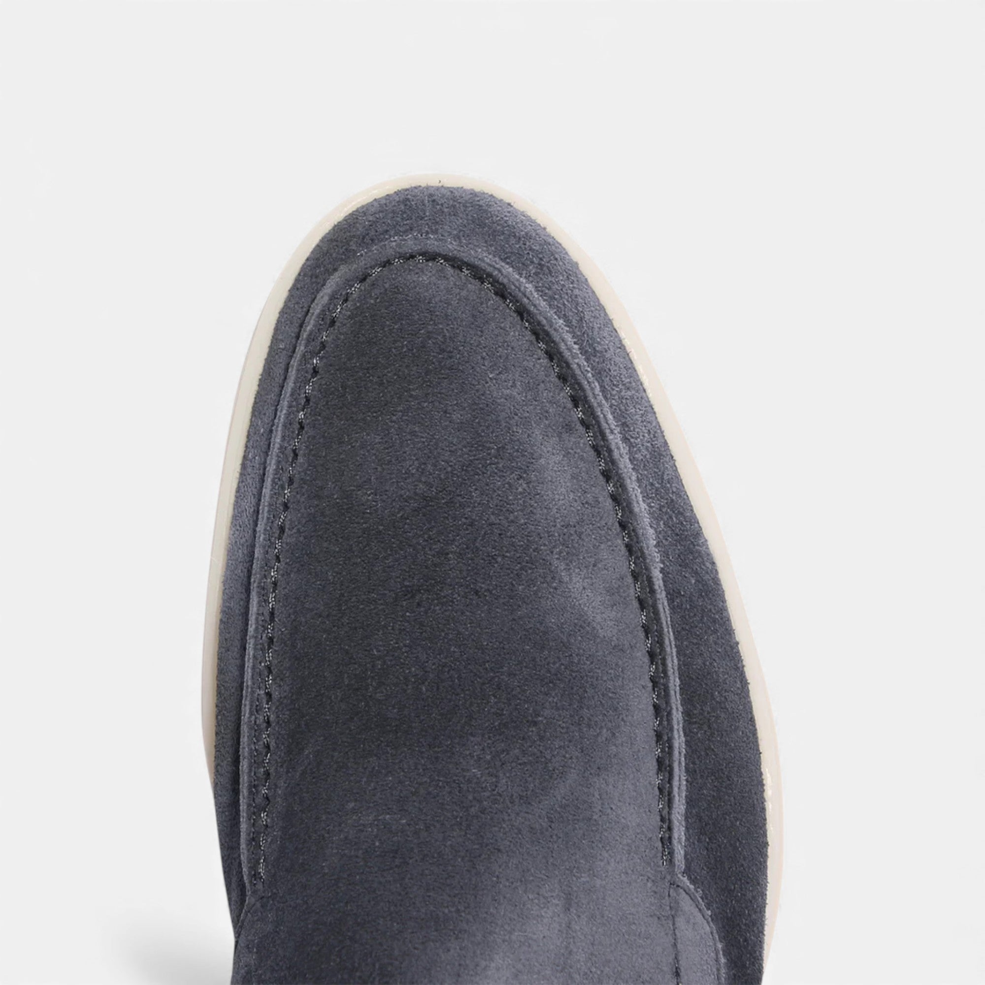 Eldemont | Men’s Suede Yacht Loafers — Riviera Heritage
