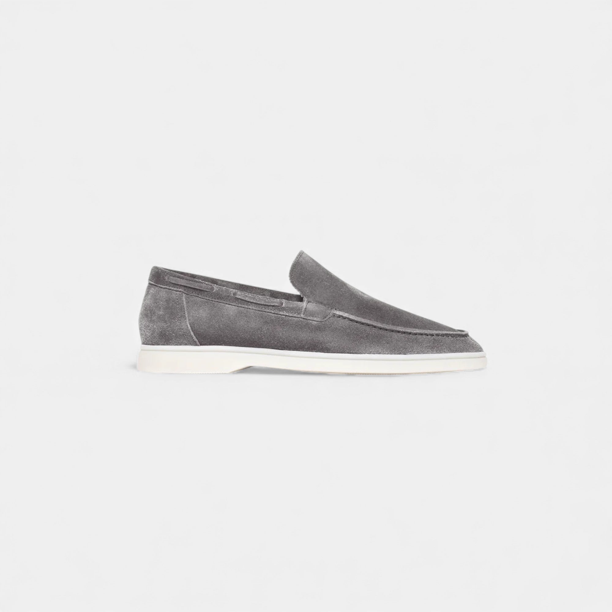 Eldemont | Men’s Suede Yacht Loafers — Riviera Heritage