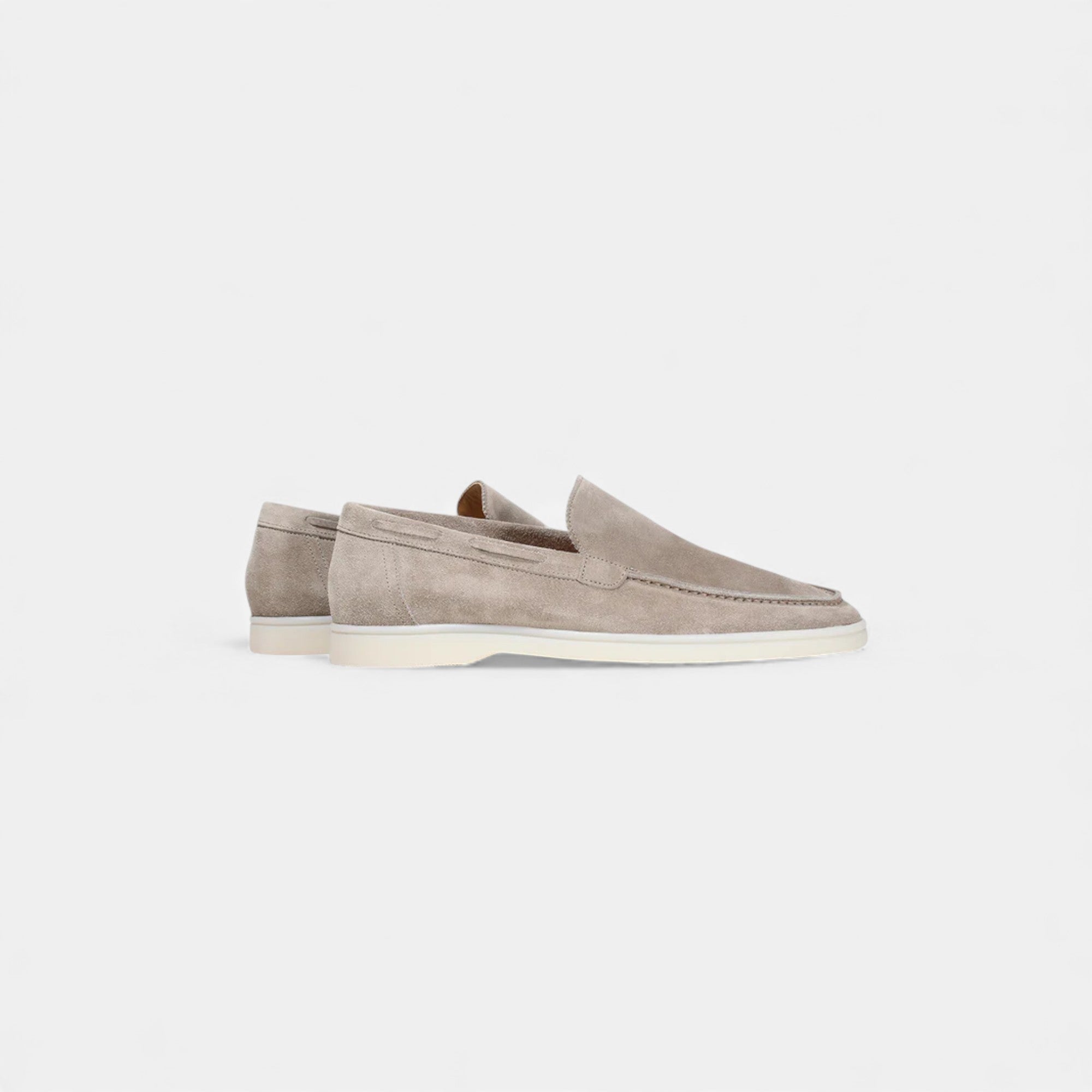 Eldemont | Men’s Suede Yacht Loafers — Riviera Heritage