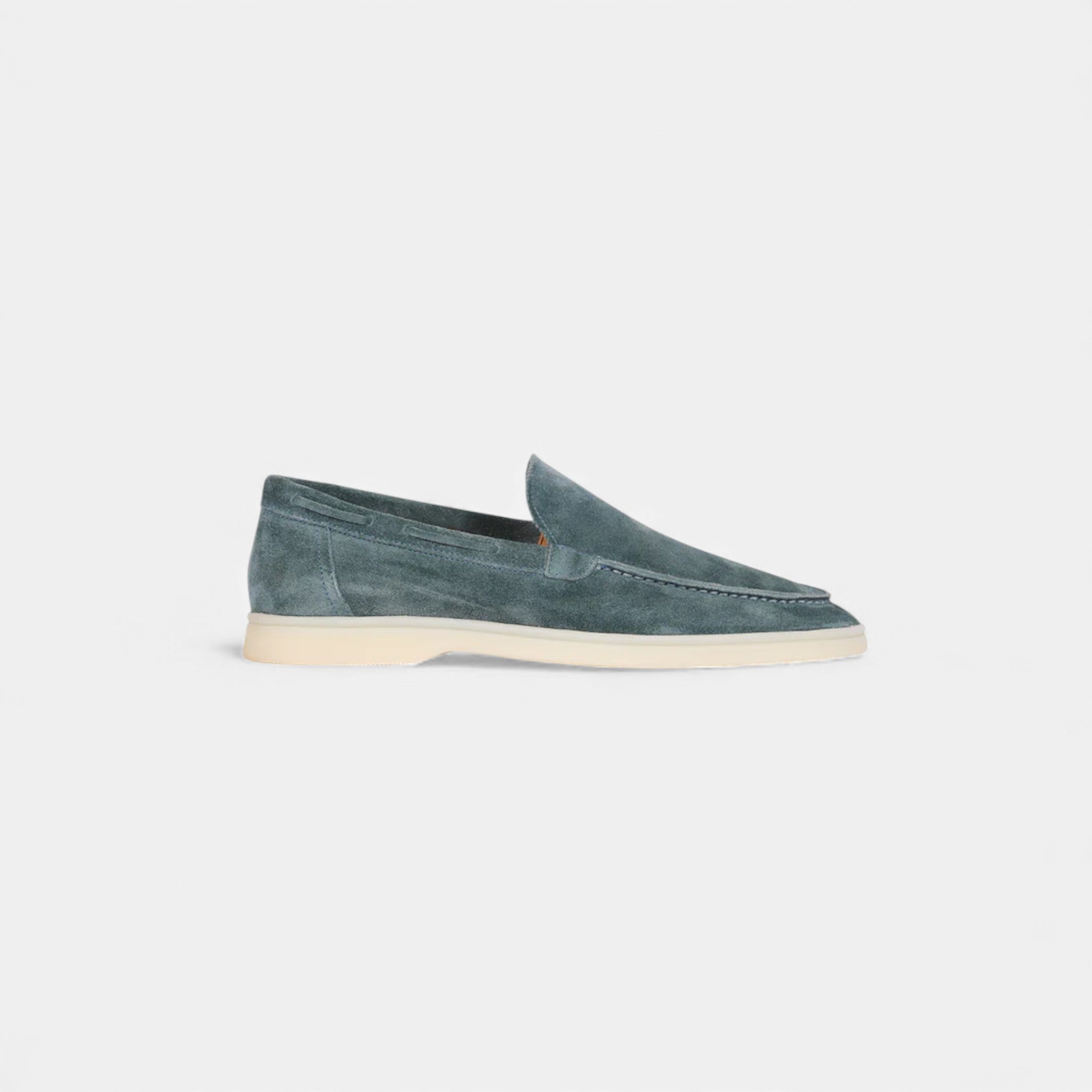 Eldemont | Men’s Suede Yacht Loafers — Riviera Heritage