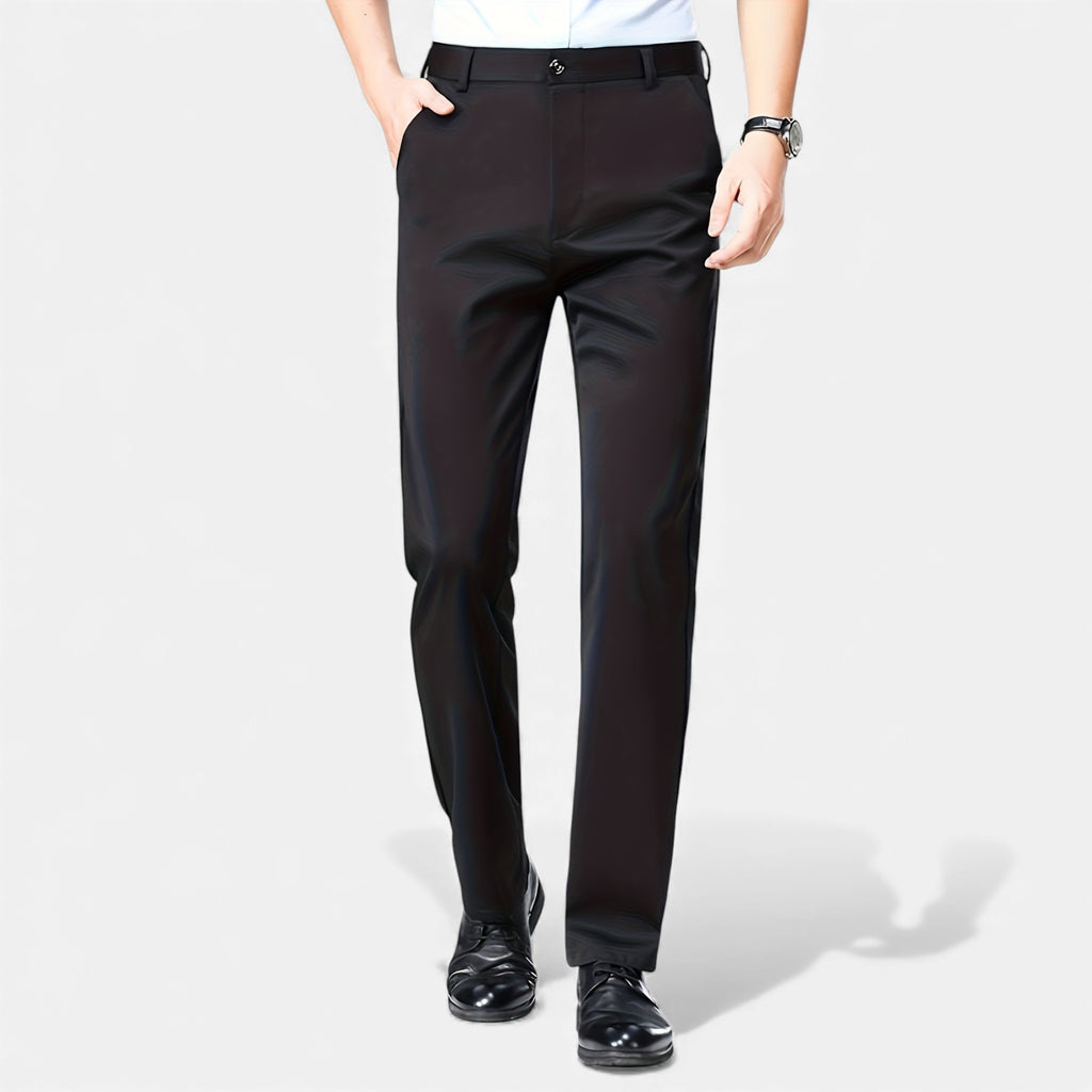 Eldemont | Men’s Tailored Stretch Dress Trousers
