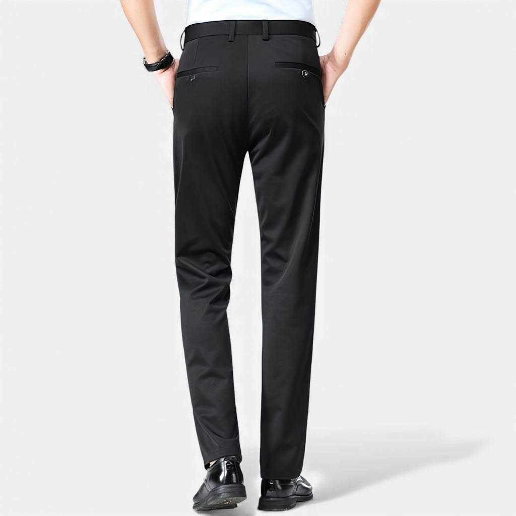 Eldemont | Men’s Tailored Stretch Dress Trousers