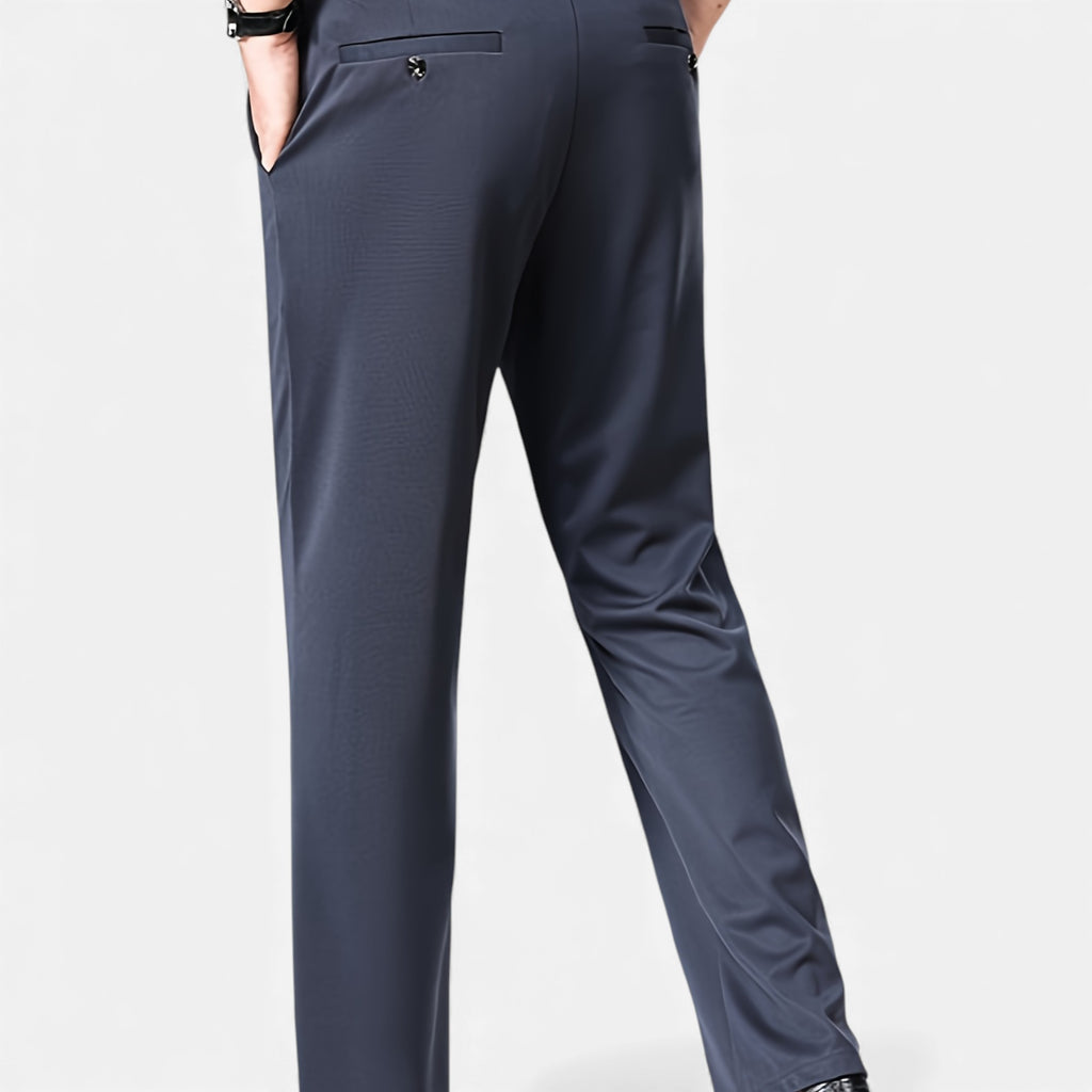 Eldemont | Men’s Tailored Stretch Dress Trousers