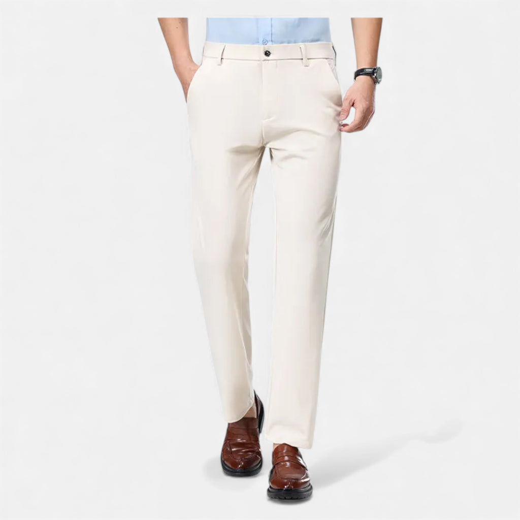 Eldemont | Men’s Tailored Stretch Dress Trousers