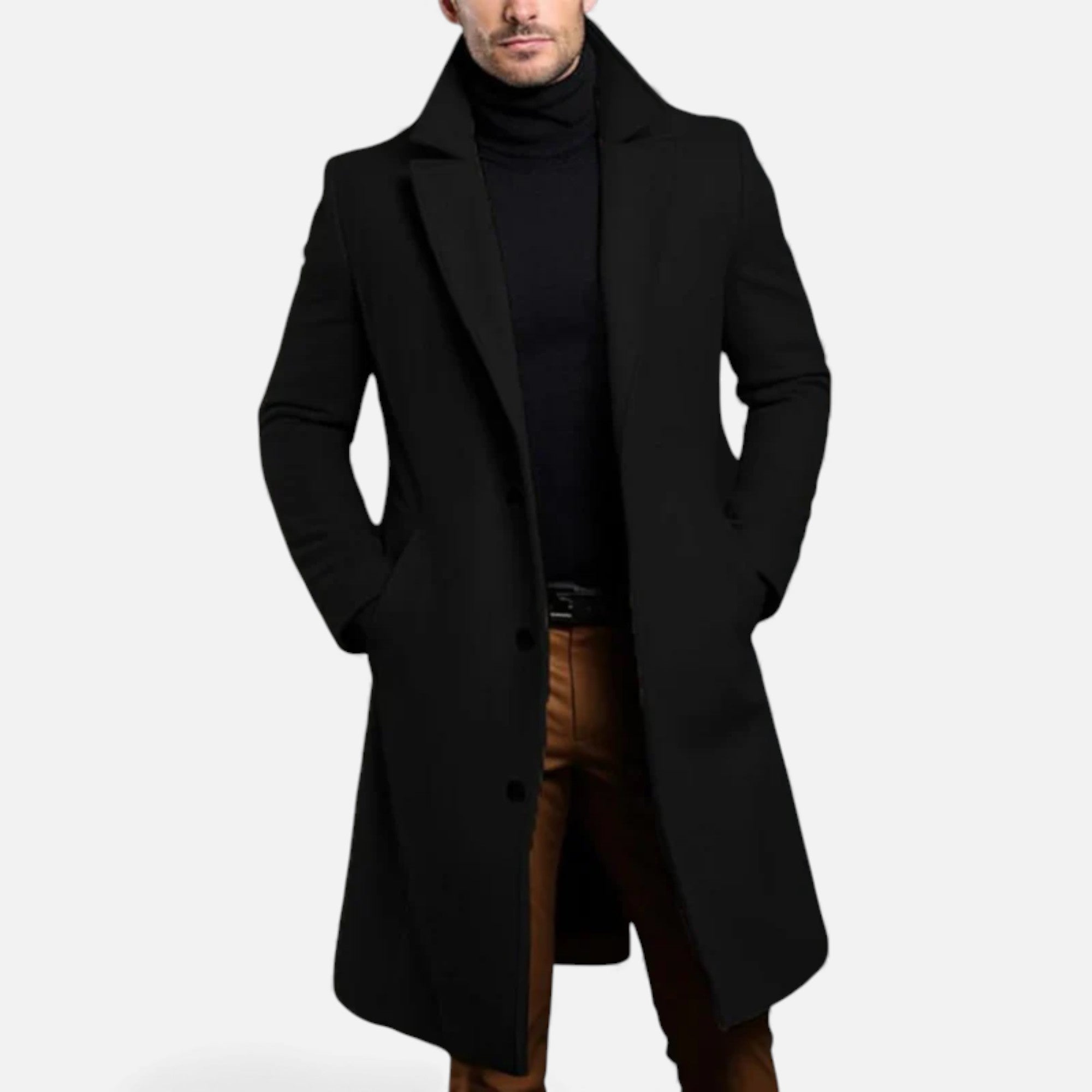 Eldemont | Men’s Wool Overcoat – Classic Heritage Tailored Finish