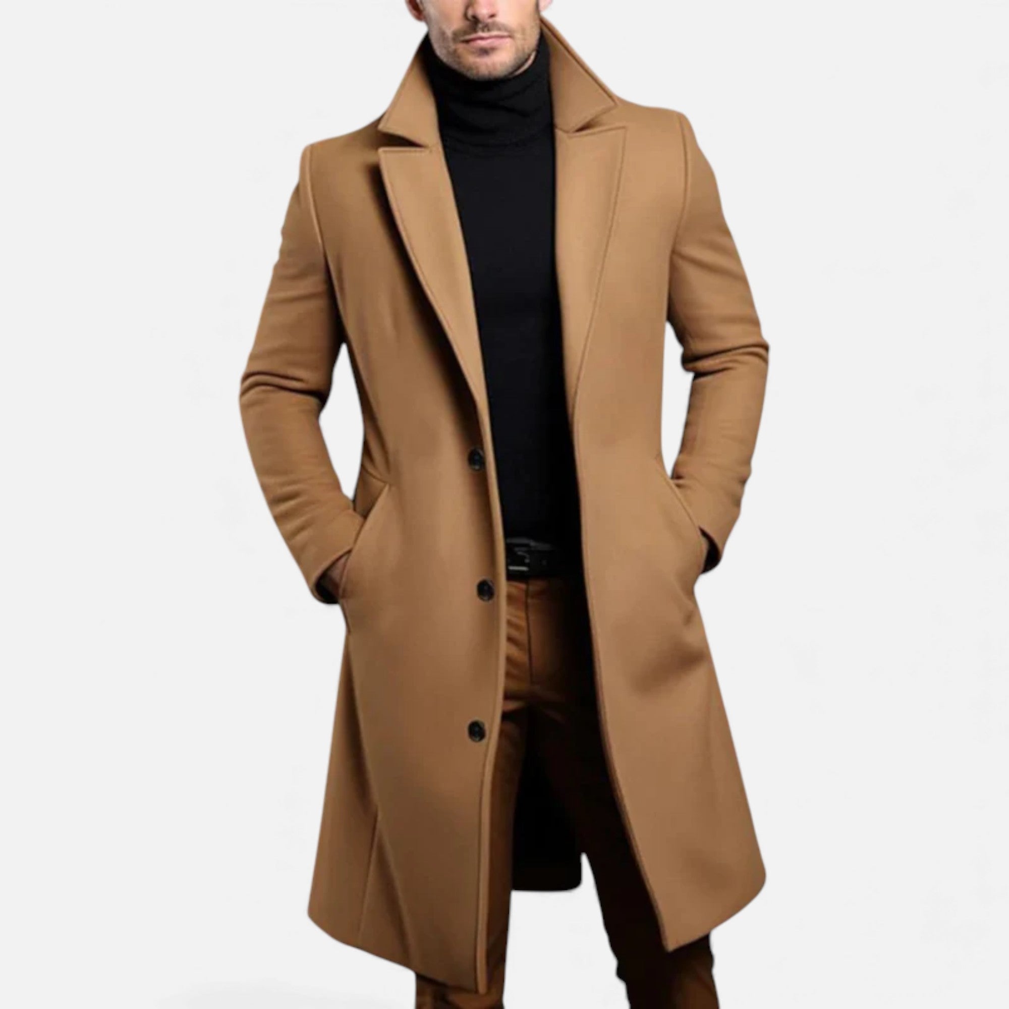 Eldemont | Men’s Wool Overcoat – Classic Heritage Tailored Finish