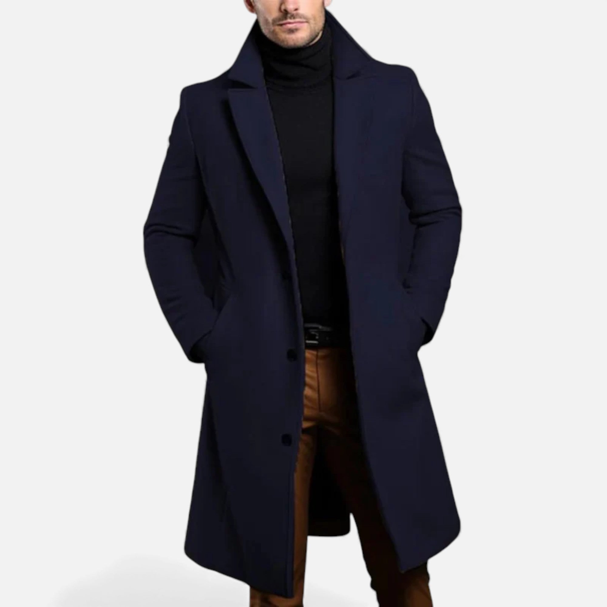 Eldemont | Men’s Wool Overcoat – Classic Heritage Tailored Finish