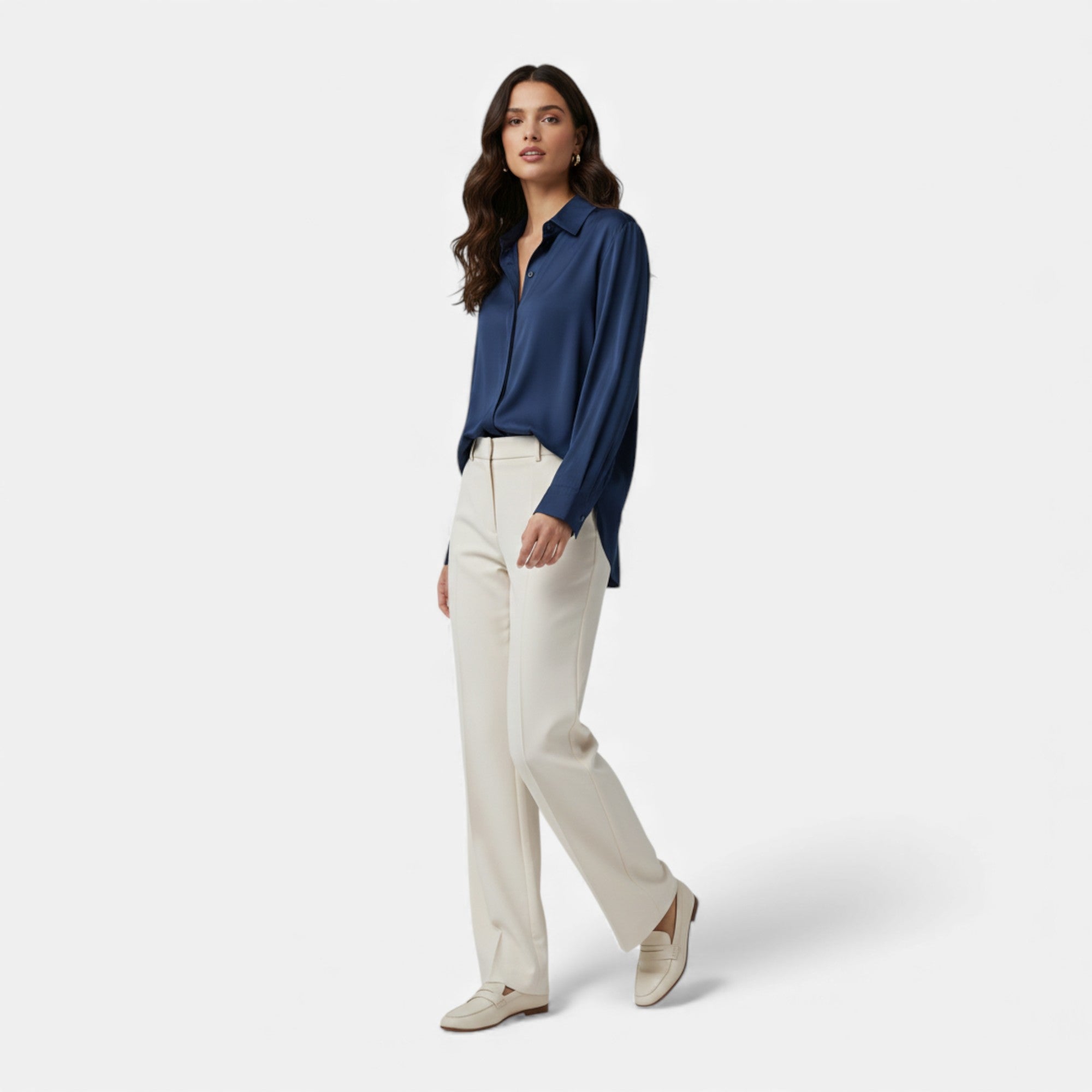 Eldemont | Women’s Classic Oxford Collar Shirt