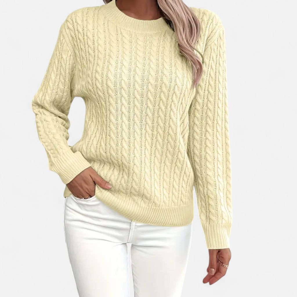 Eldemont | Women’s Knit Blend Cable Knit Jumper