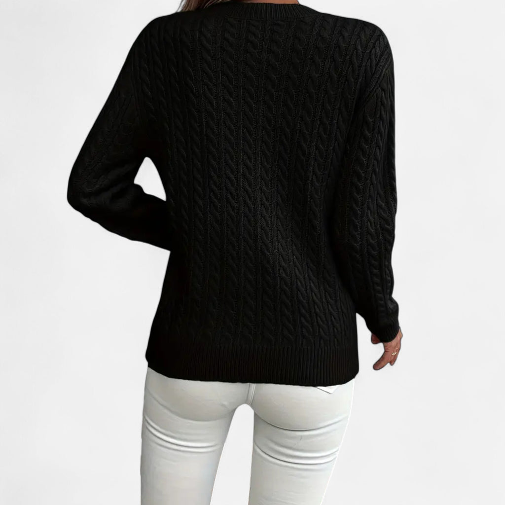 Eldemont | Women’s Knit Blend Cable Knit Jumper