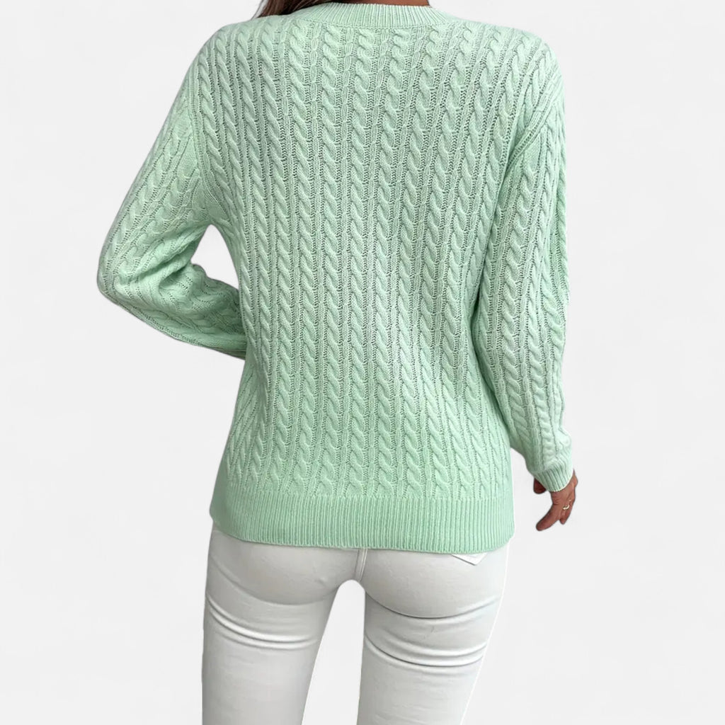 Eldemont | Women’s Knit Blend Cable Knit Jumper