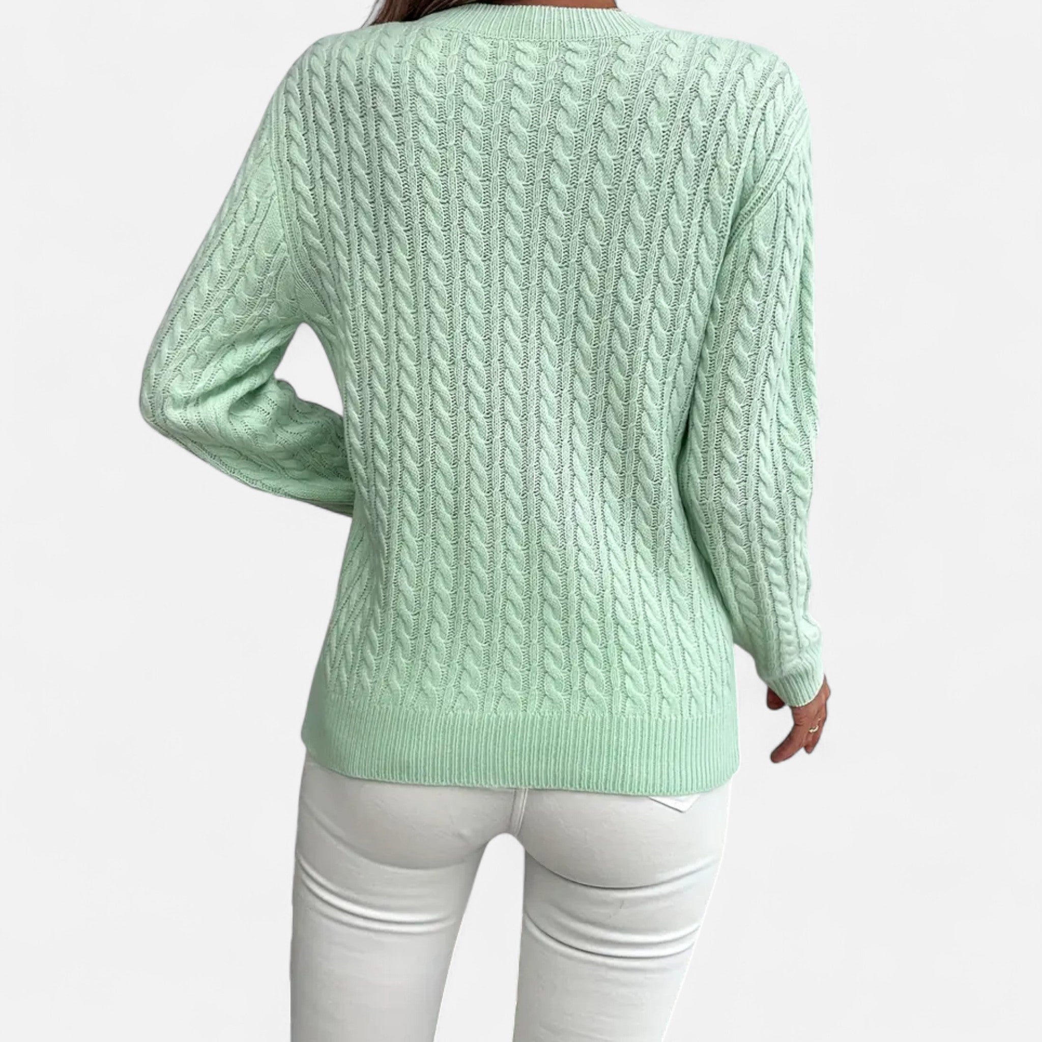 Eldemont | Women’s Knit Blend Cable Knit Jumper