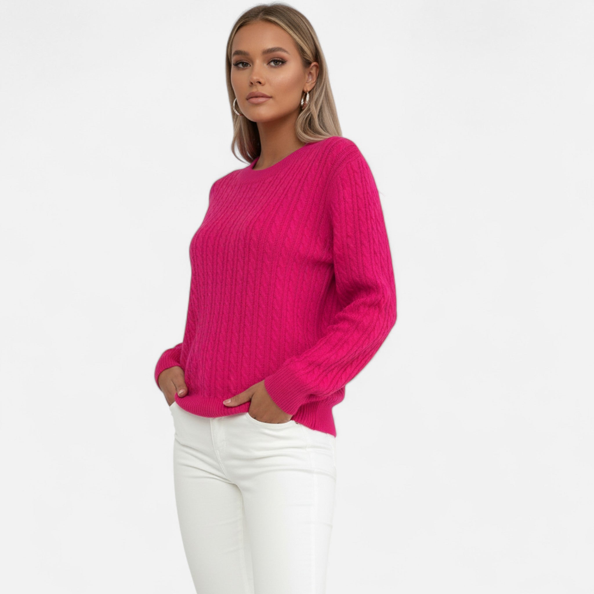 Eldemont | Women’s Knit Cable Knit Jumper