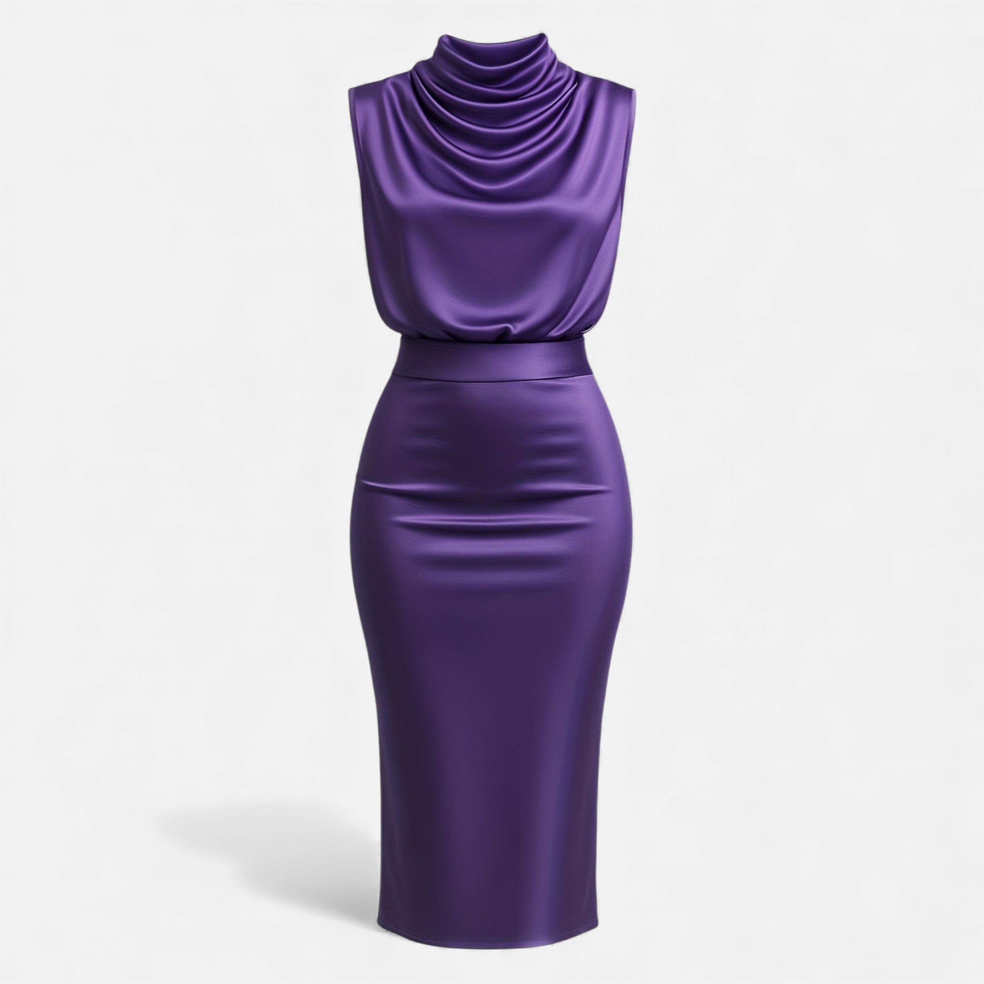 Eldemont | Women’s Satin Collar Set in Refined Elegance