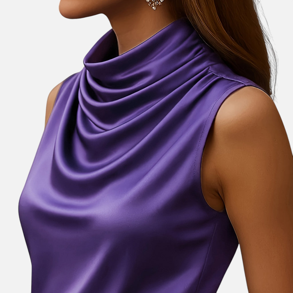 Eldemont | Women’s Satin Collar Set in Refined Elegance