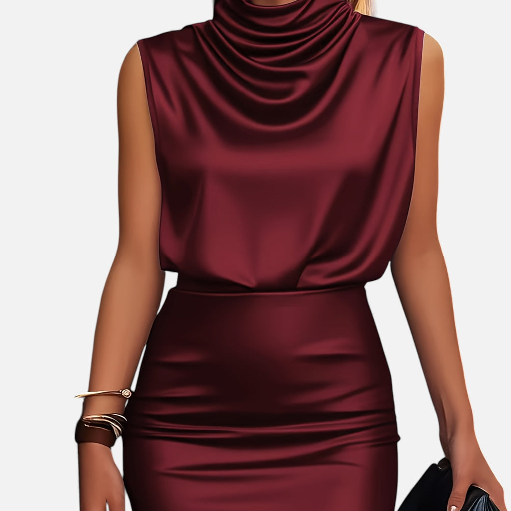 Eldemont | Women’s Satin Collar Set in Refined Elegance