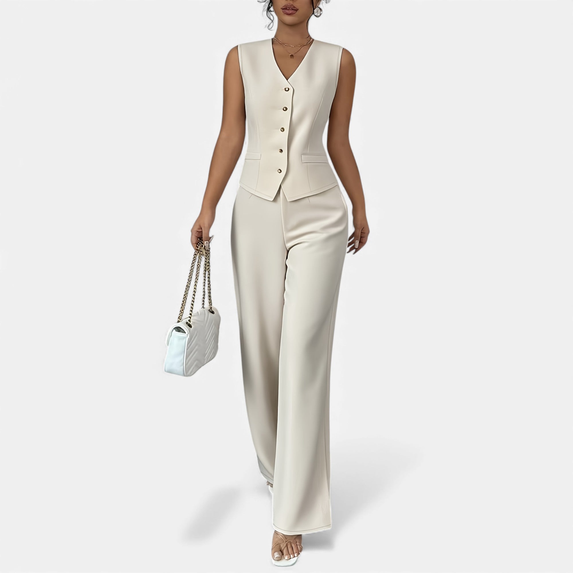 Eldemont | Women’s Tailored Vest & Trousers Set