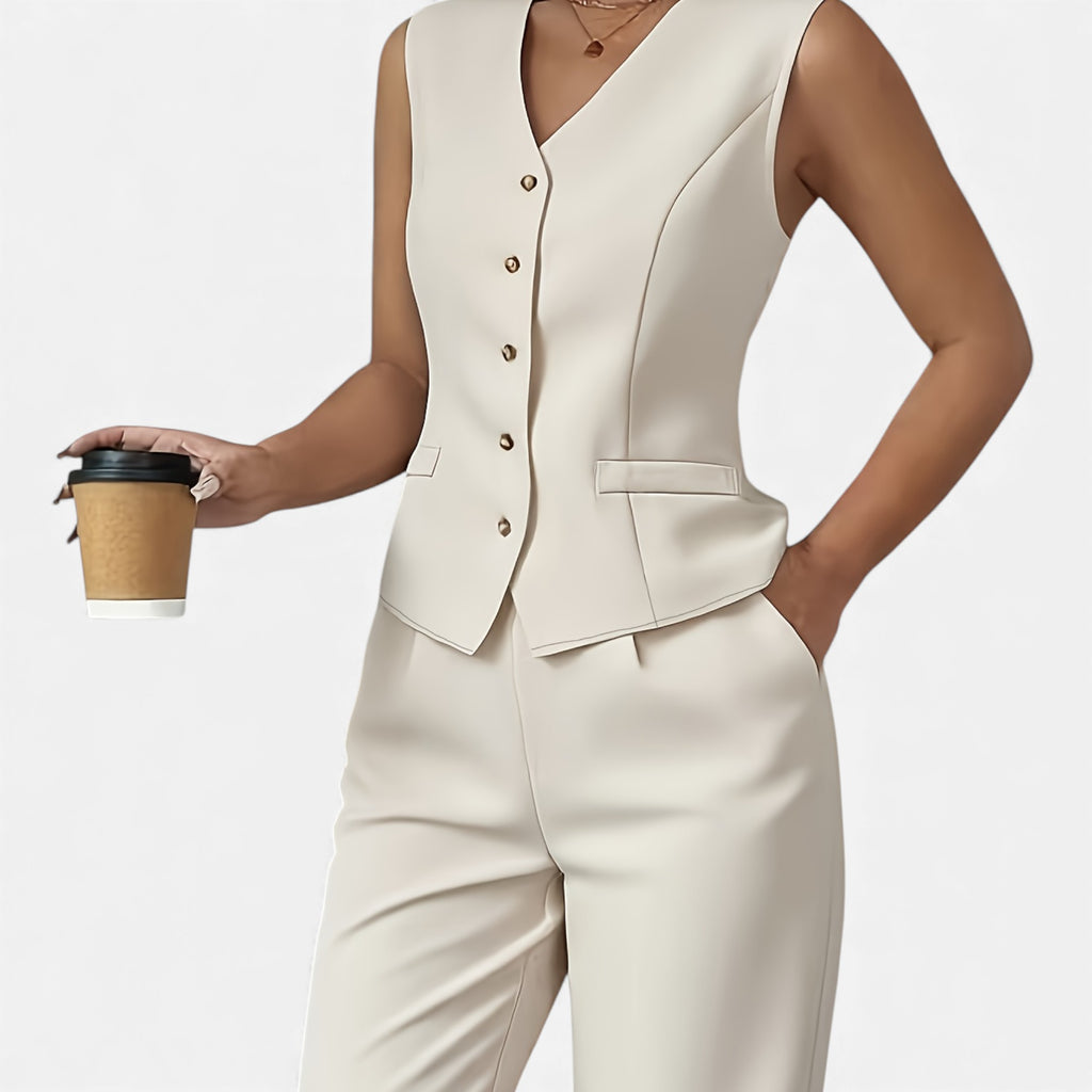 Eldemont | Women’s Tailored Vest & Trousers Set