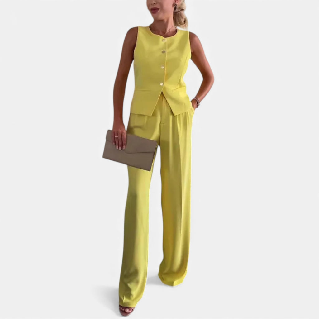 Eldemont | Women’s Tailored Vest & Trousers Set