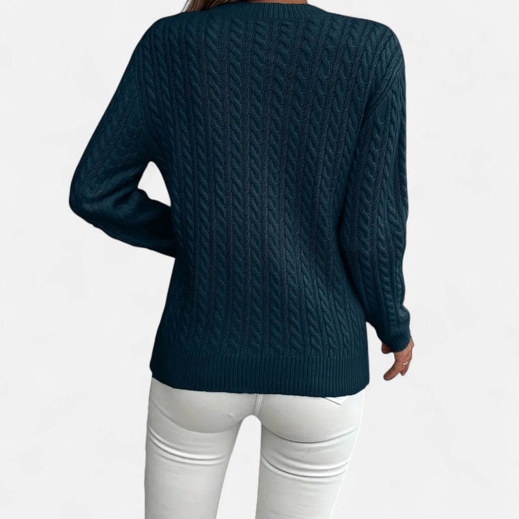 Eldemont | Women’s Luxury Knit Blend Cable Knit Jumper