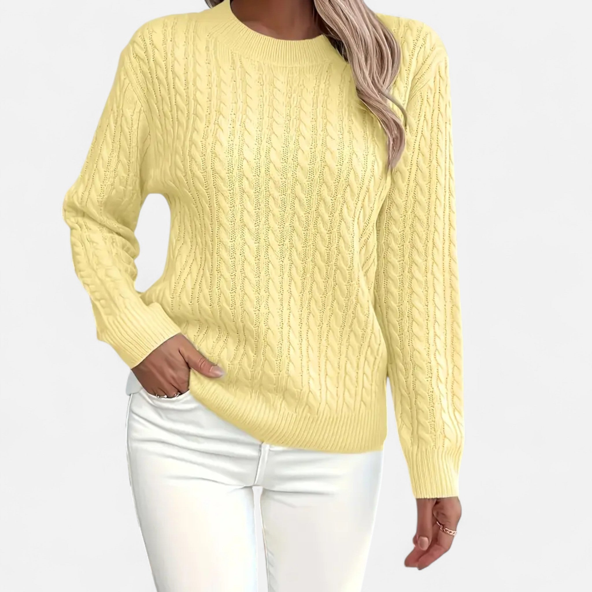 Eldemont | Women’s Luxury Knit Cable Knit Jumper