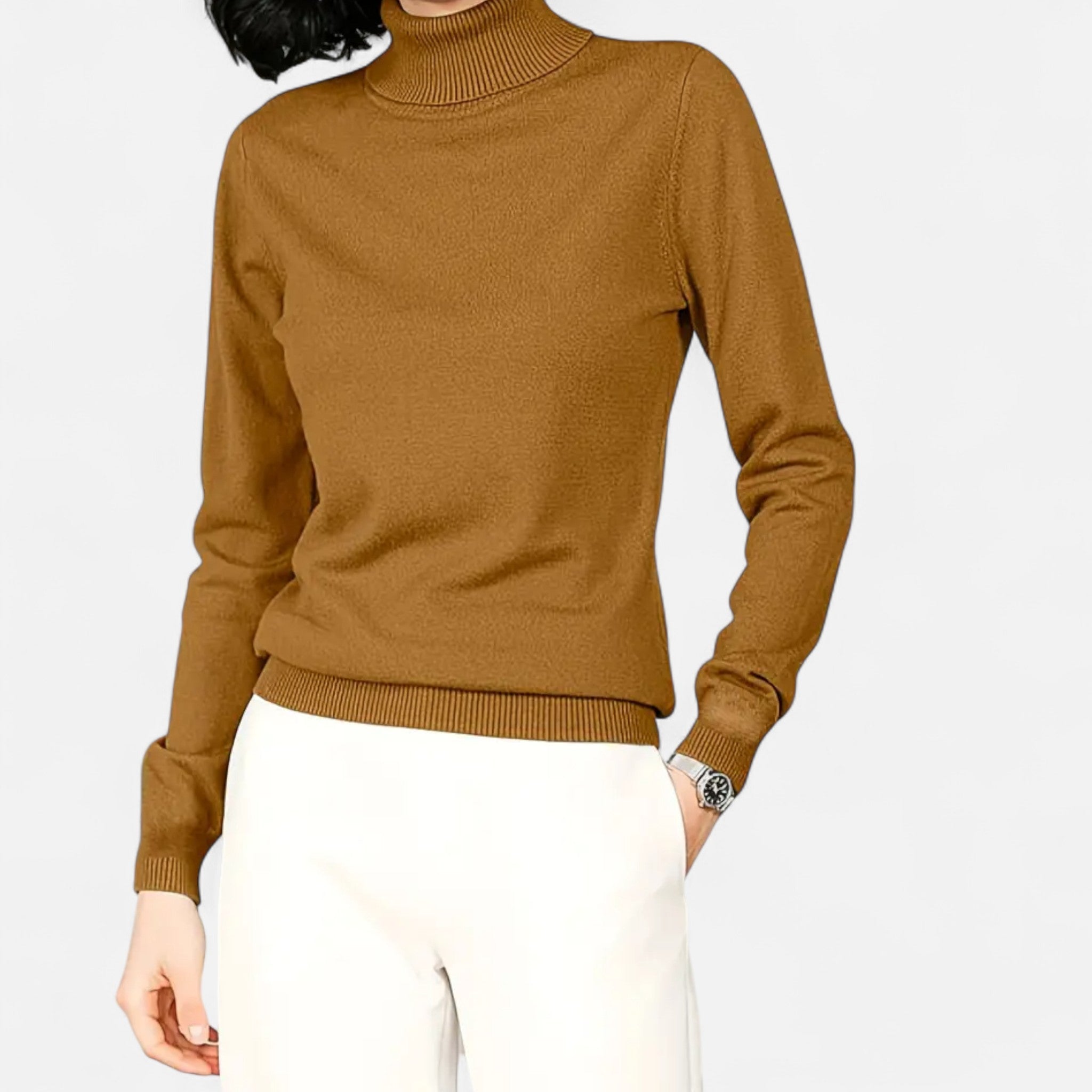 Eldemont | Women’s Luxury Knit Turtleneck Jumper