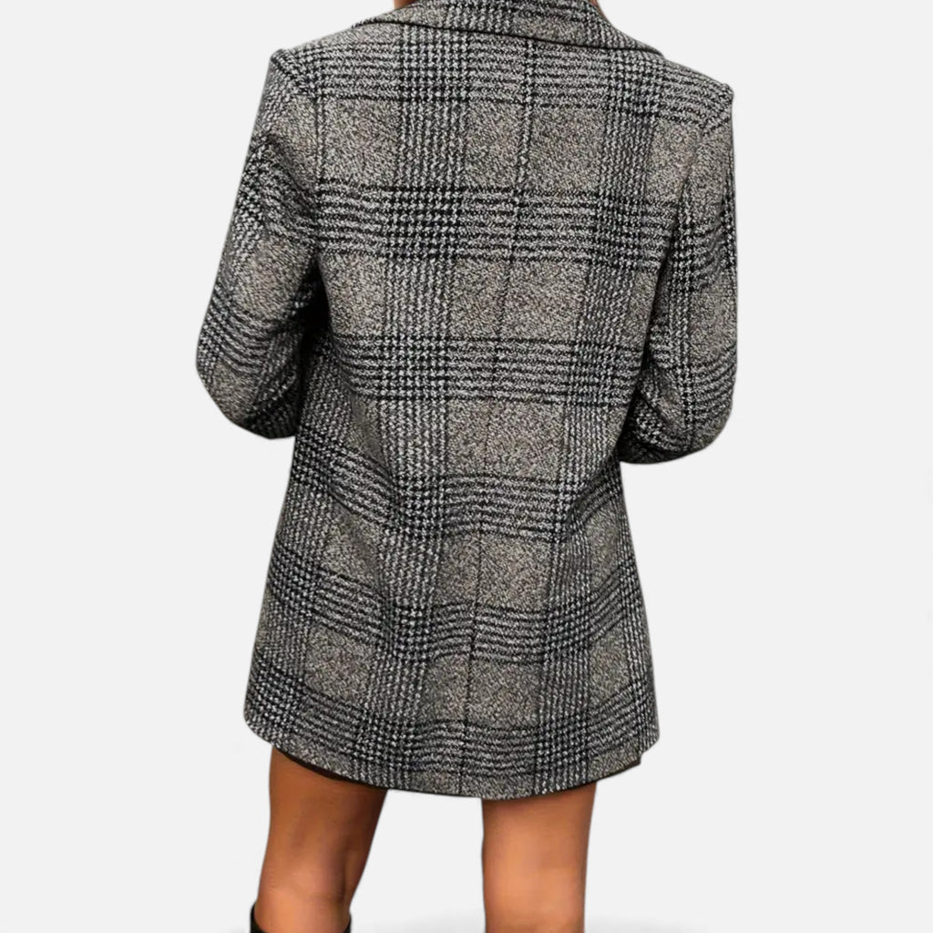 Eldemont | Women’s Elegant Houndstooth Coat